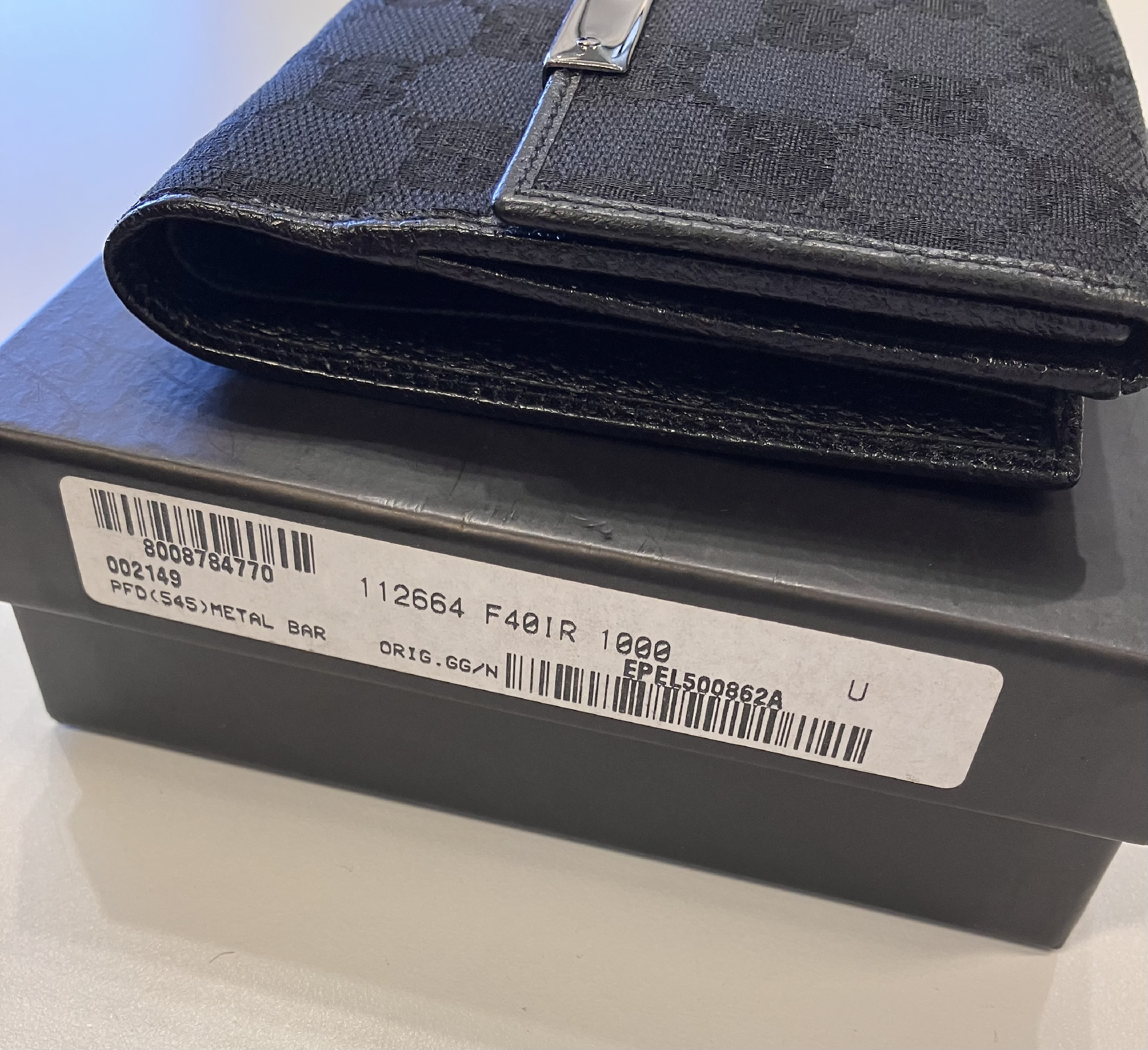 Bi-fold Wallet, Black — view 8