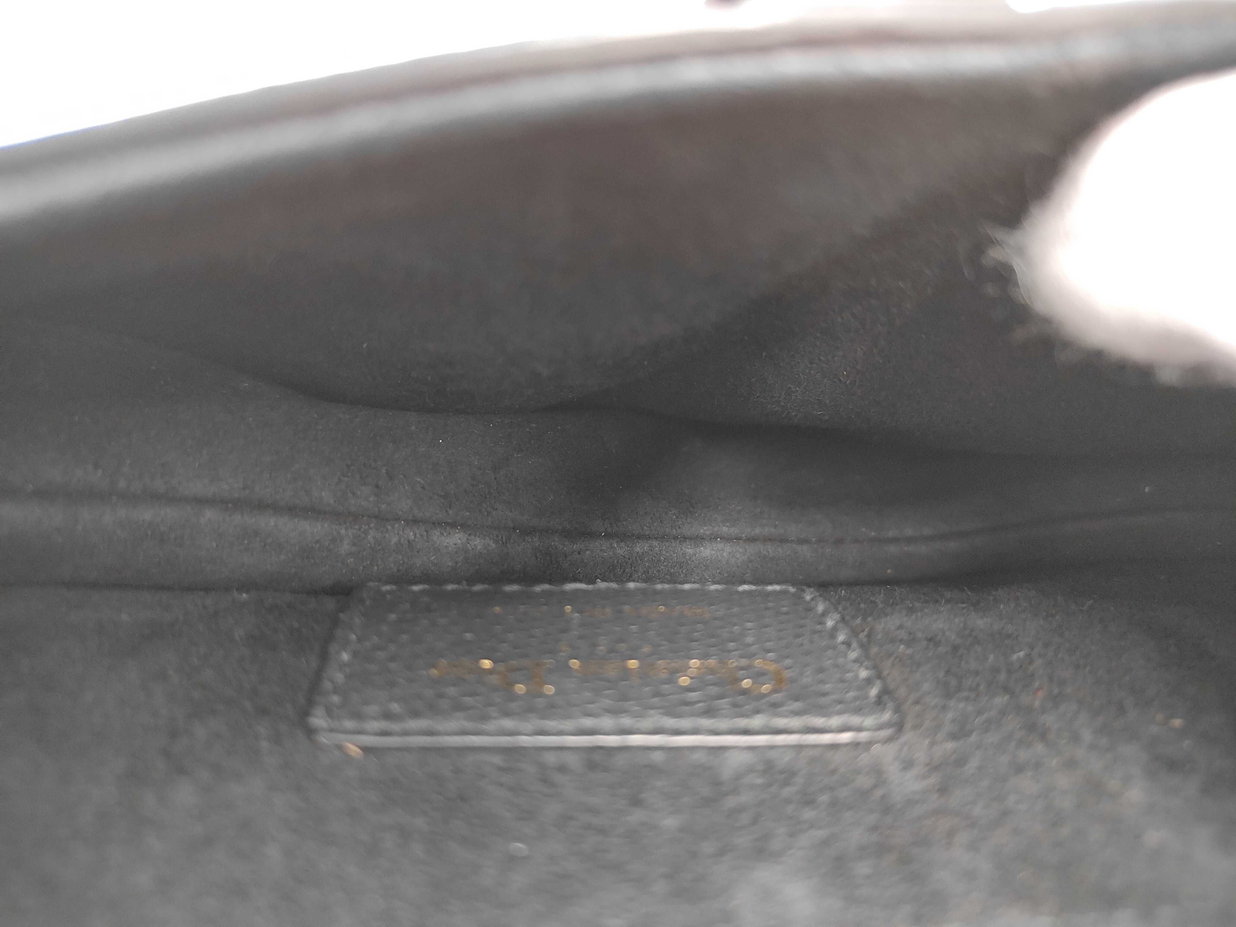 Saddle Leather Black Gold Bag — view 8