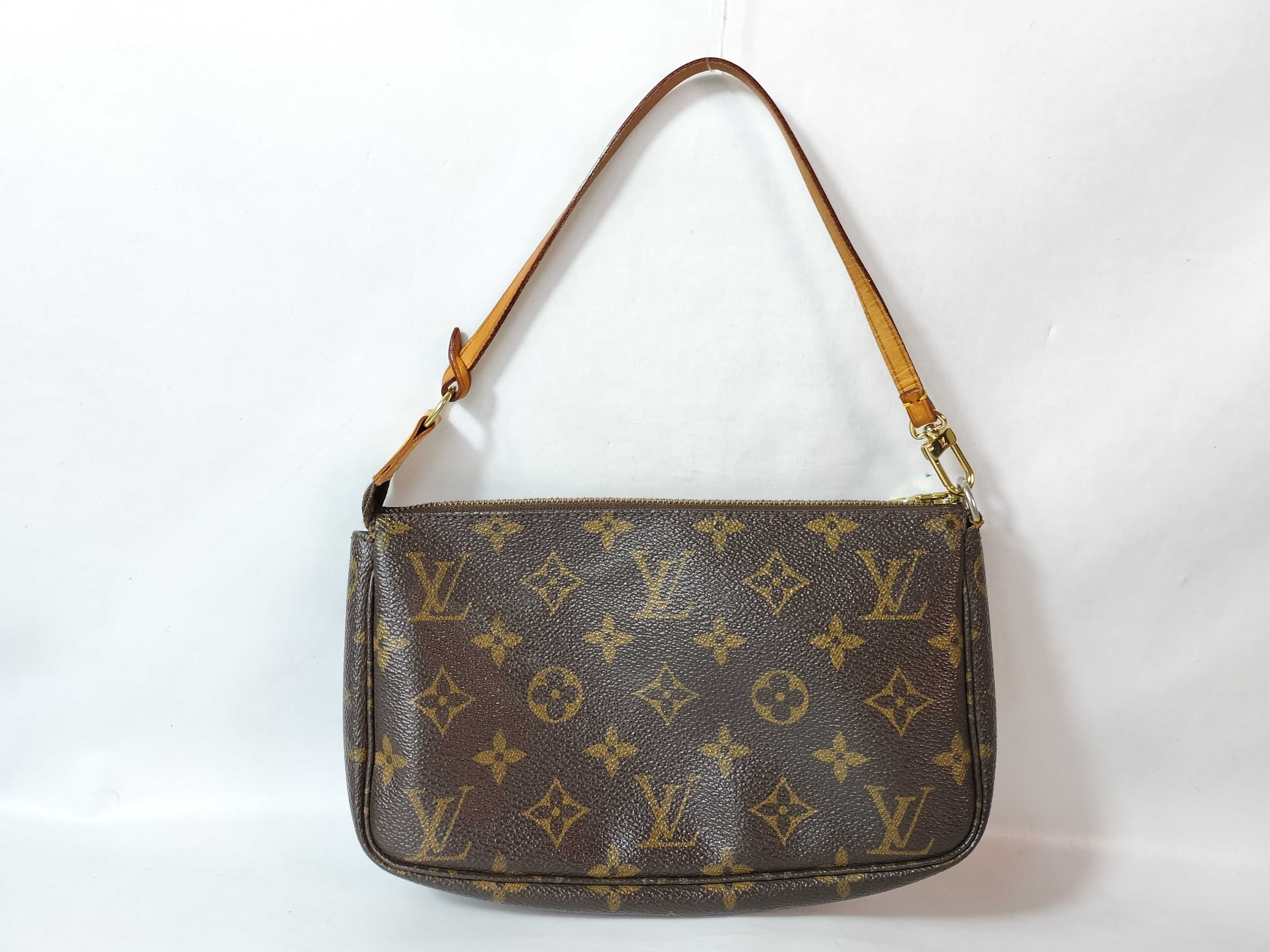Monogram Pochette Accessoires M51980 AR1023 Brown Handbag