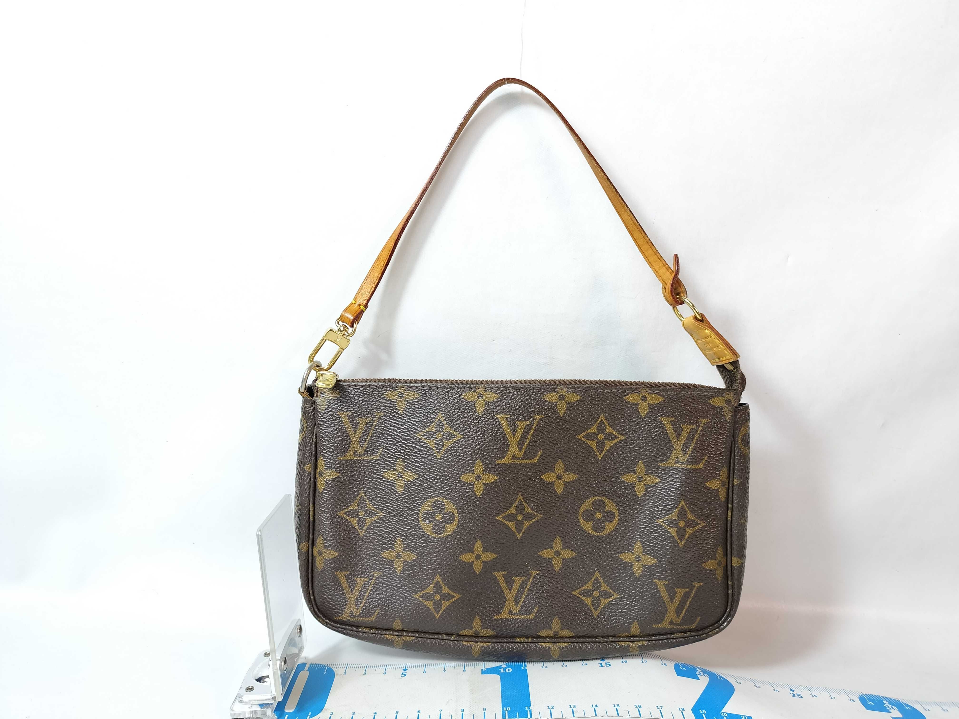 Monogram Pochette Accessoires M51980 AR1023 Brown Handbag — view 2