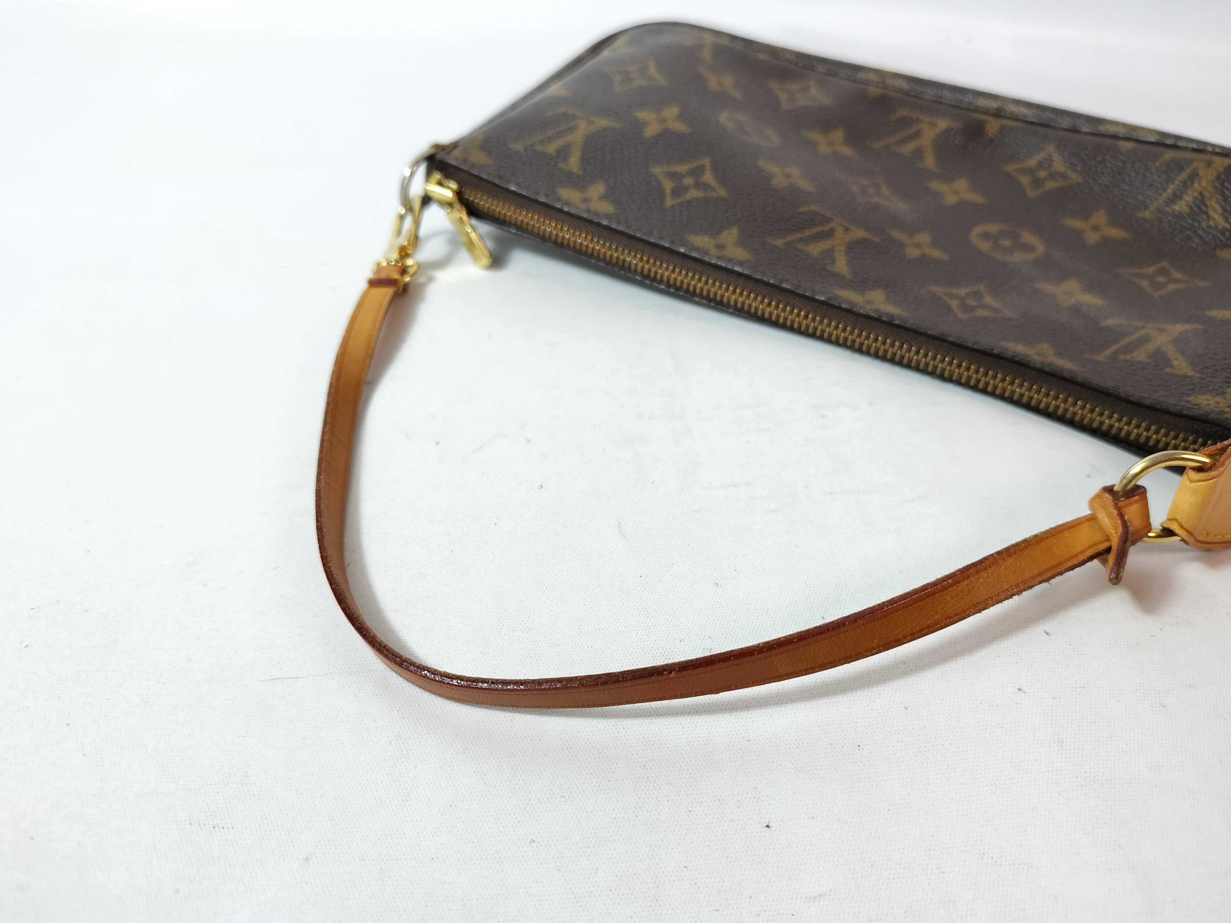 Monogram Pochette Accessoires M51980 AR1023 Brown Handbag — view 3