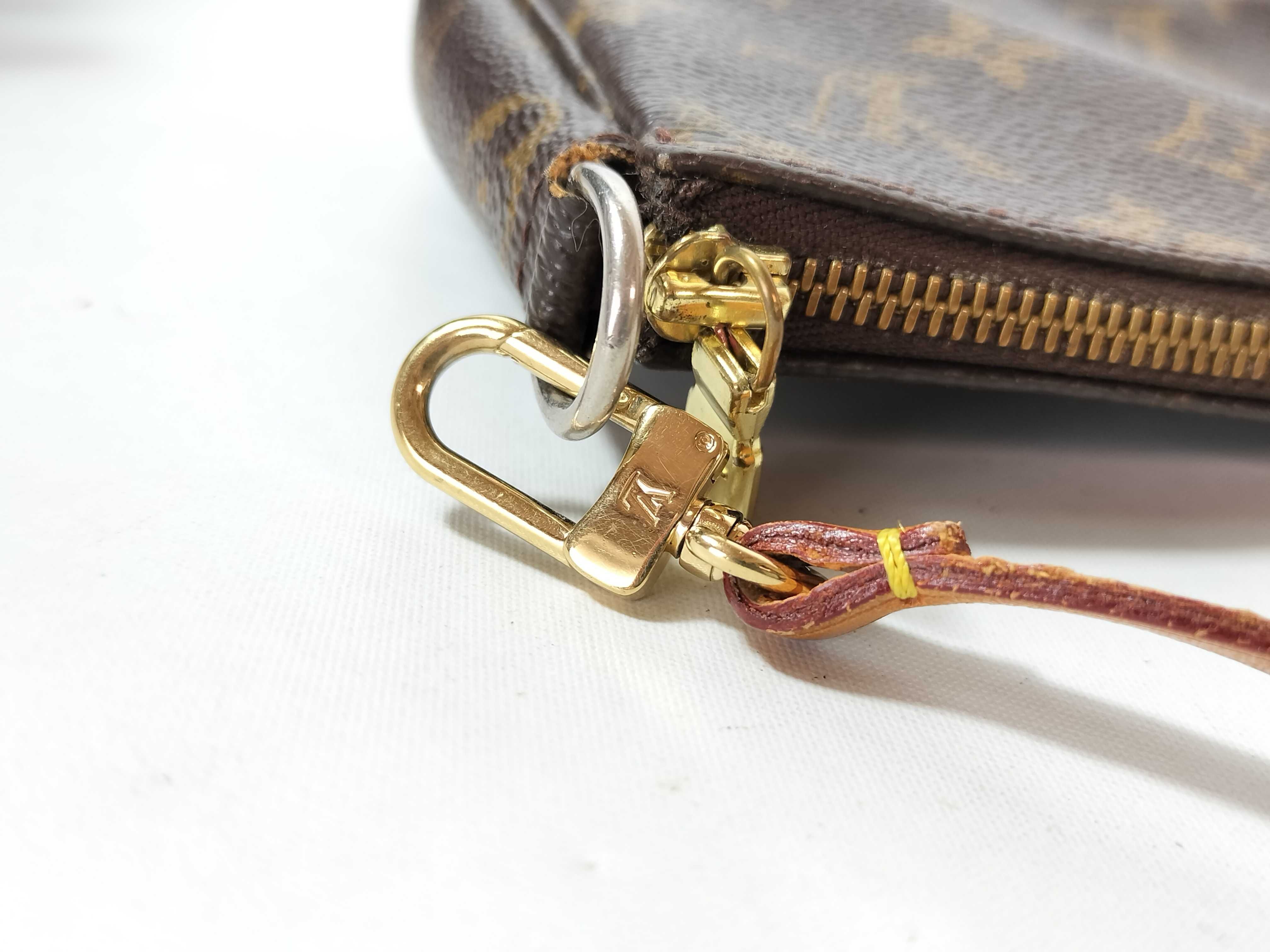 Monogram Pochette Accessoires M51980 AR1023 Brown Handbag — view 6