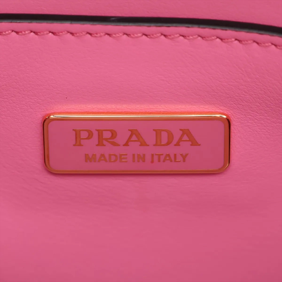 Leather Shoulder Bag Pink — view 8