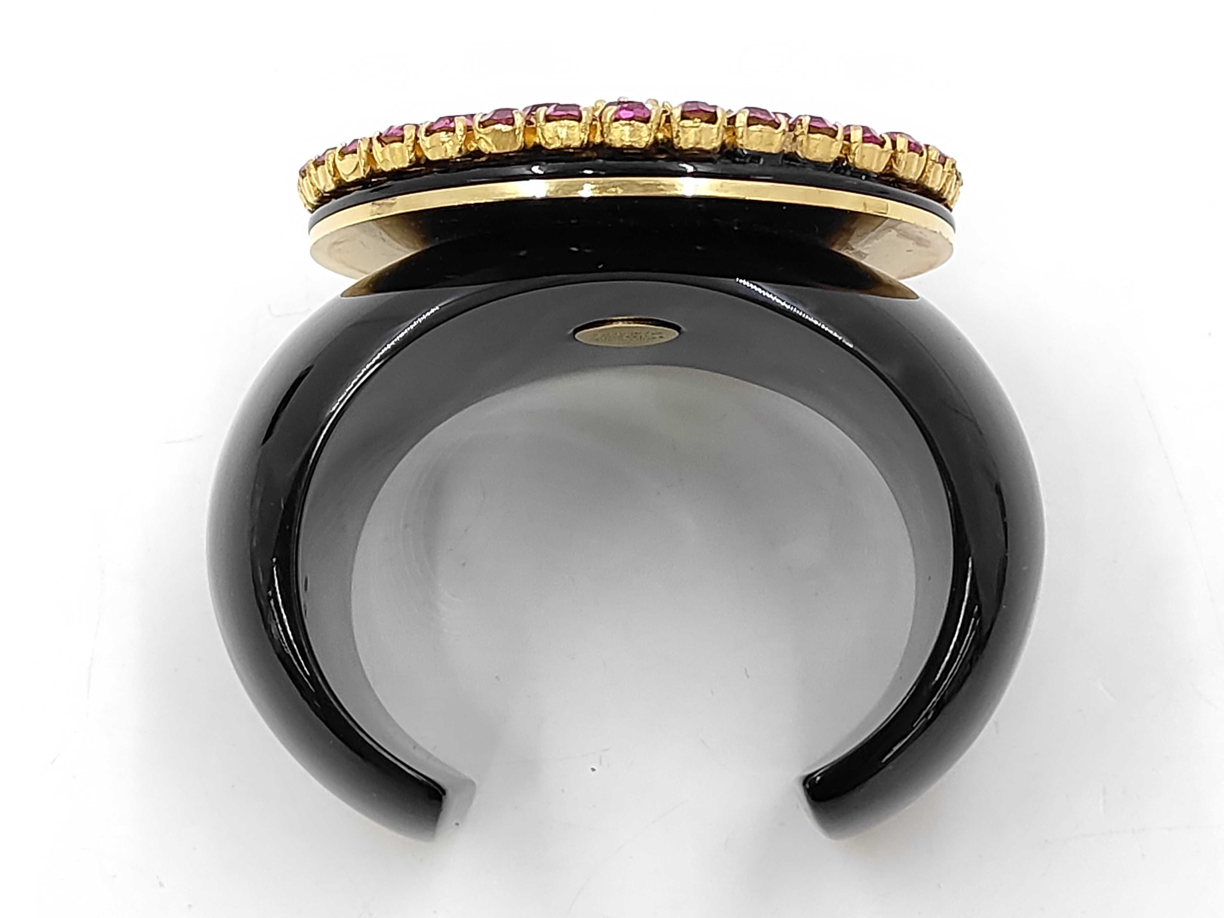 Bangle Coco Mark Rhinestone Bracelet/Bangle — view 3