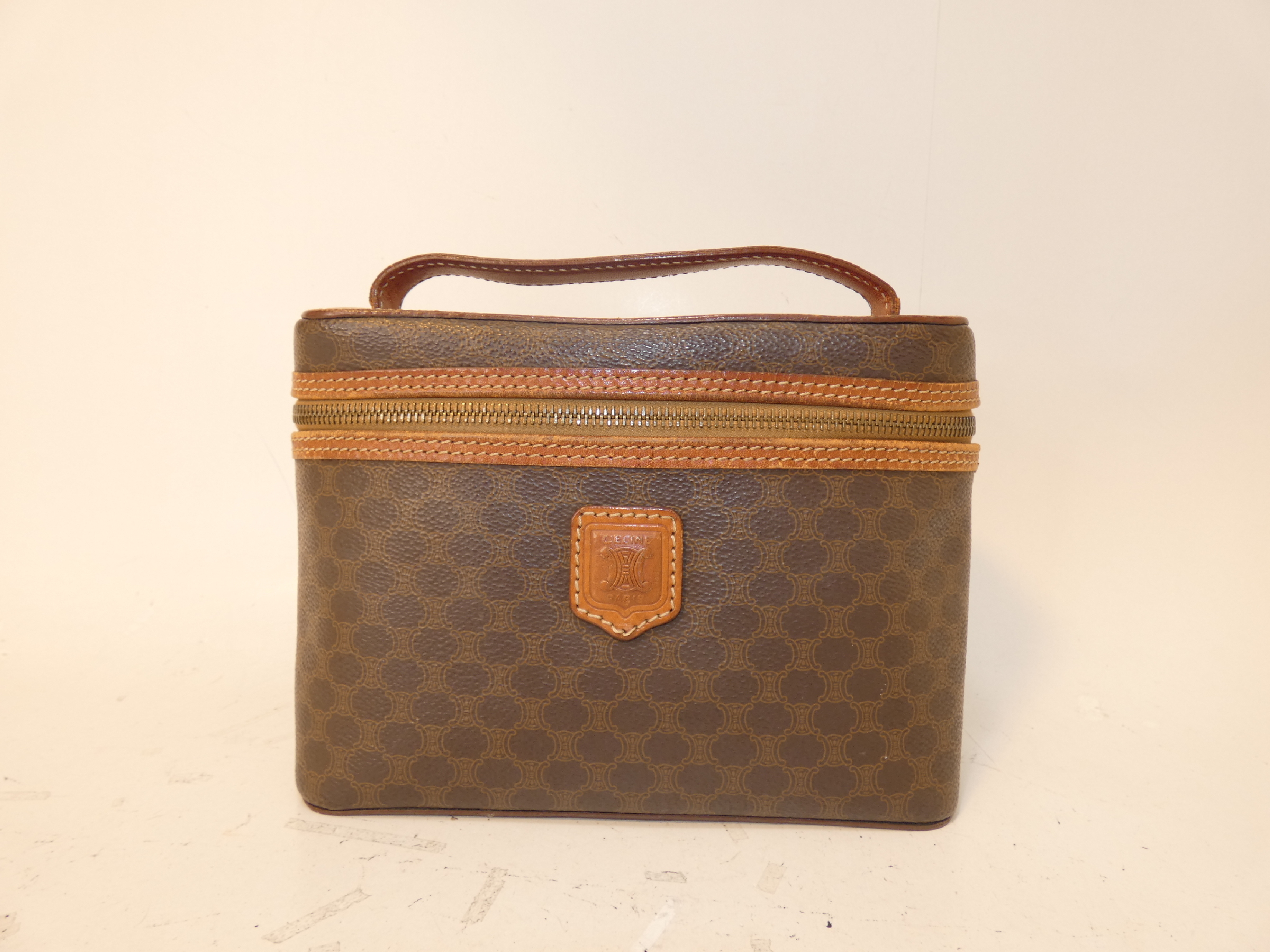 Macadam PVC Vanity Bag
