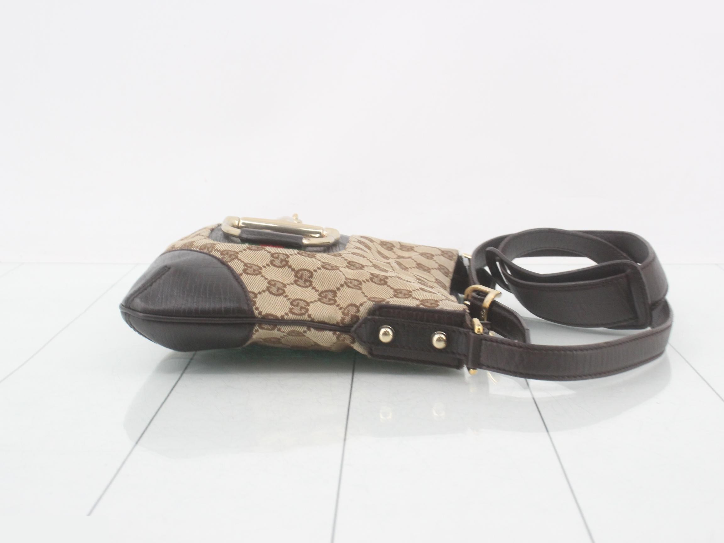 Horsebit Sherry Line Shoulder Bag — view 3