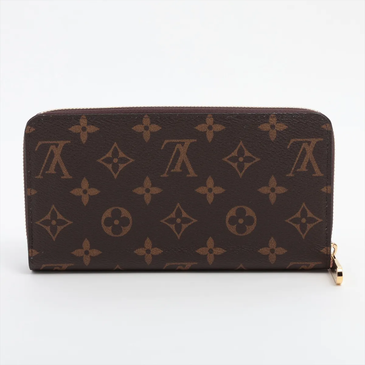 Monogram Zippy Wallet M41894 Rose Ballerine Round Zip Wallet (RFID detected) — view 2