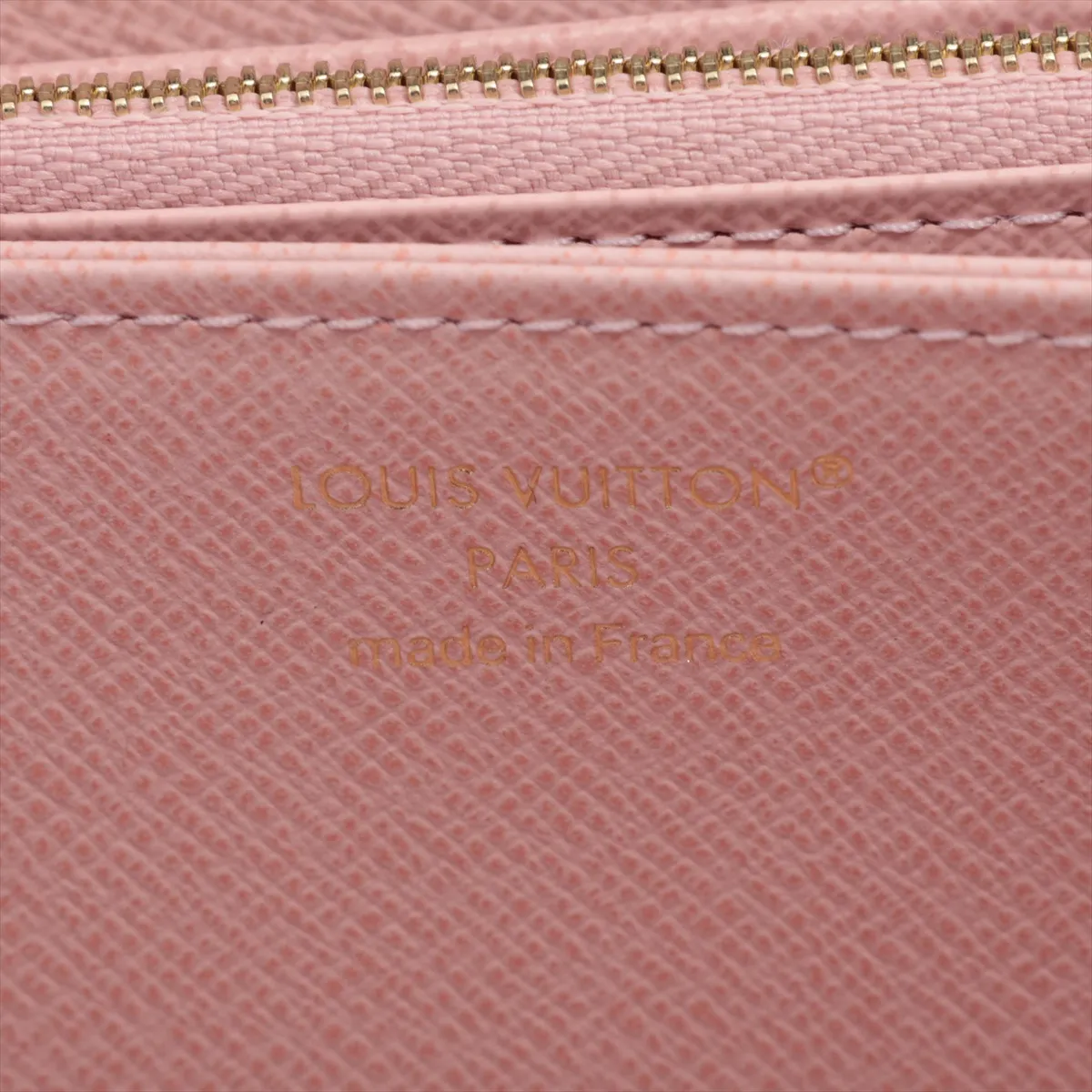 Monogram Zippy Wallet M41894 Rose Ballerine Round Zip Wallet (RFID detected) — view 11