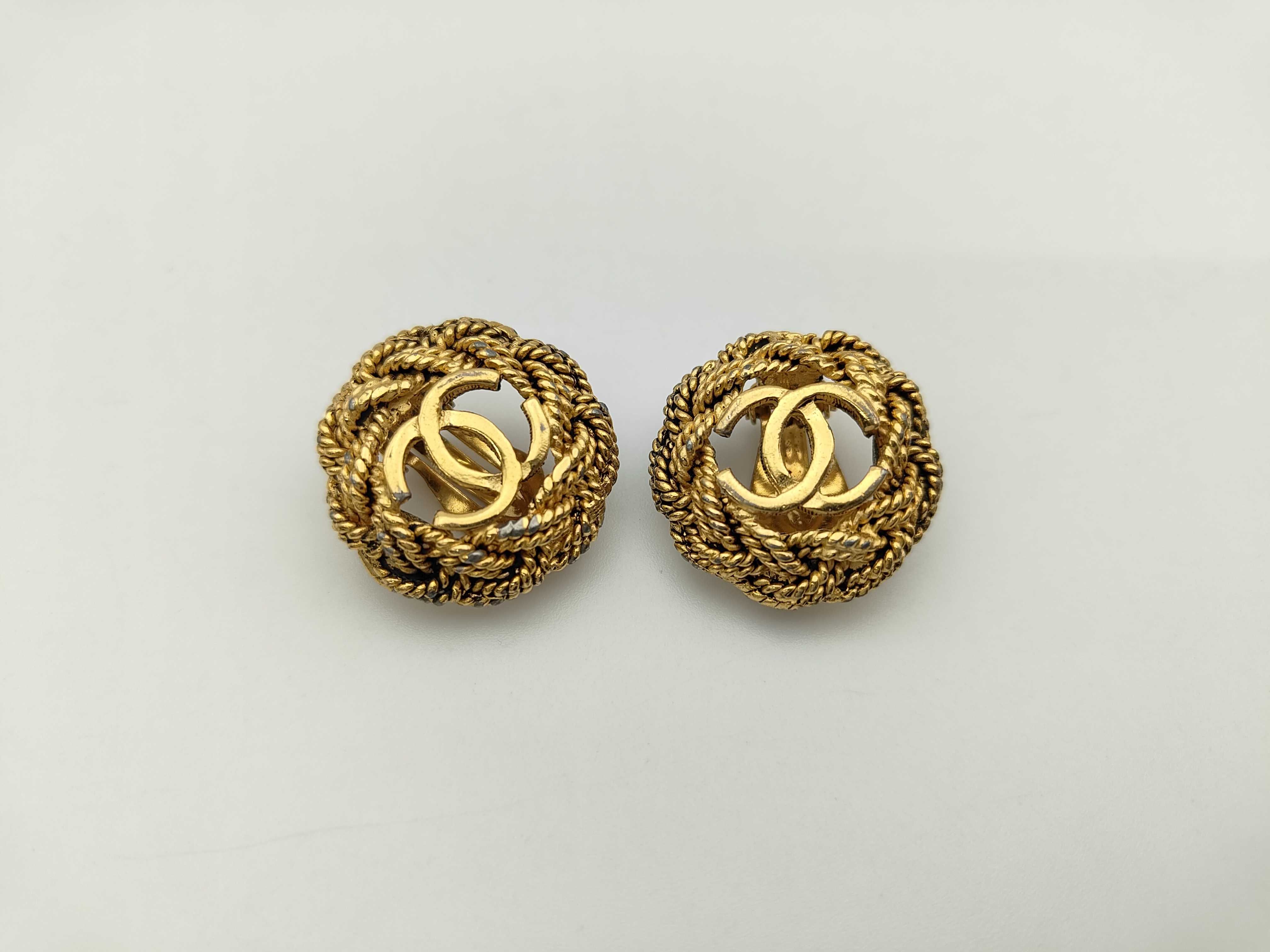 Coco/Twisted Rope/Round Earrings