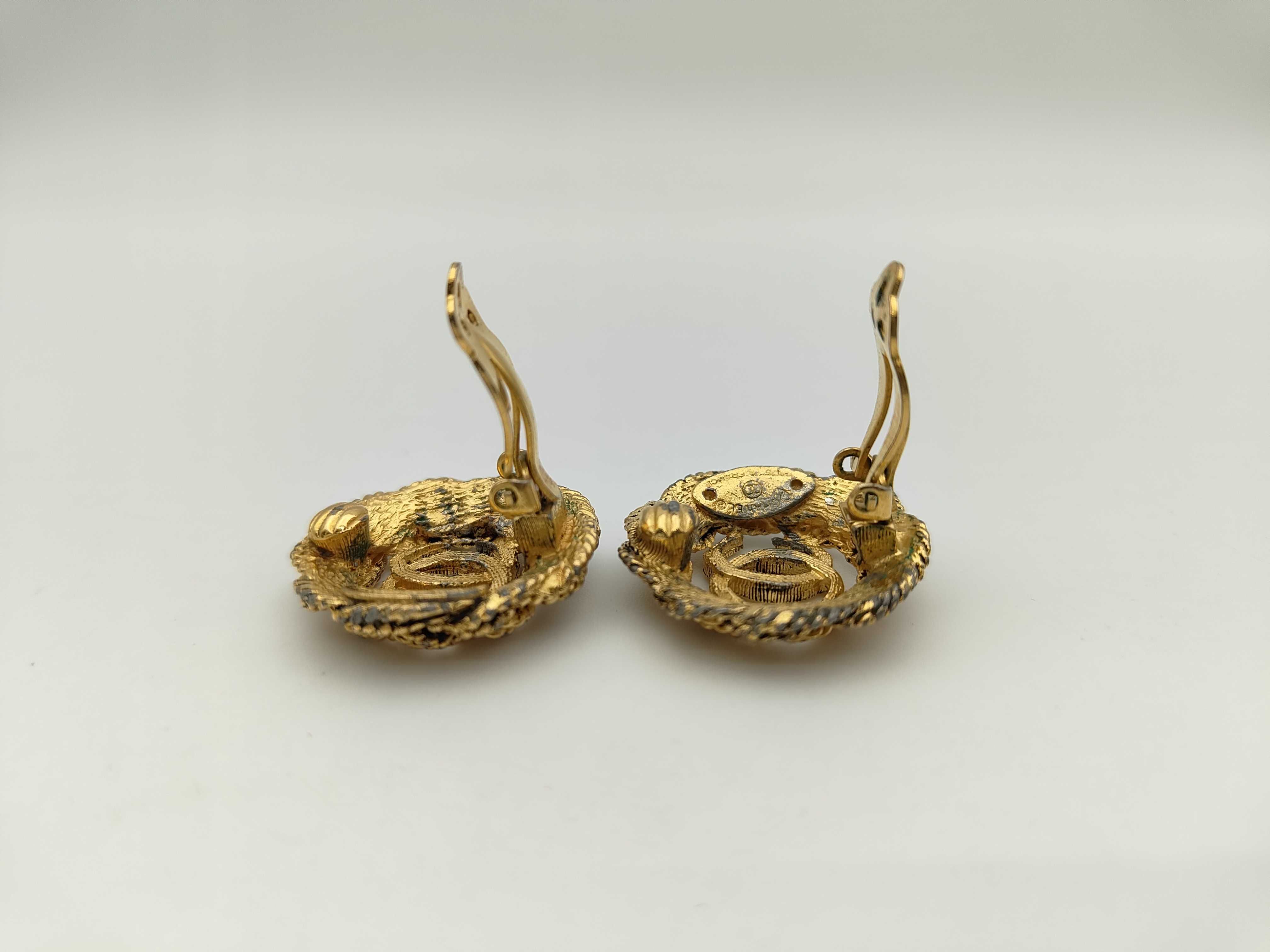 Coco/Twisted Rope/Round Earrings — view 4