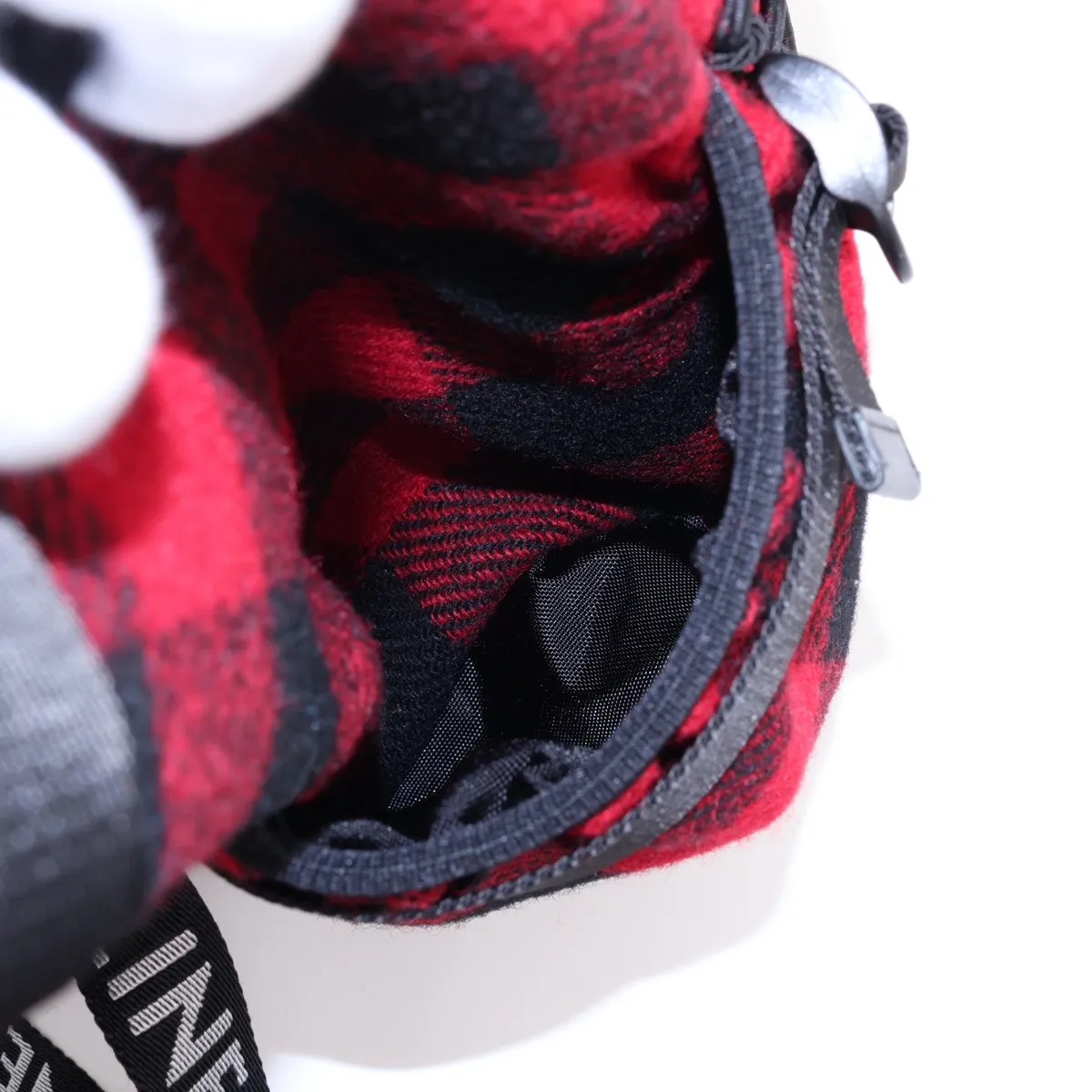 Trekking Backpack, Wool Backpack/Rucksack, Red x Black — view 11