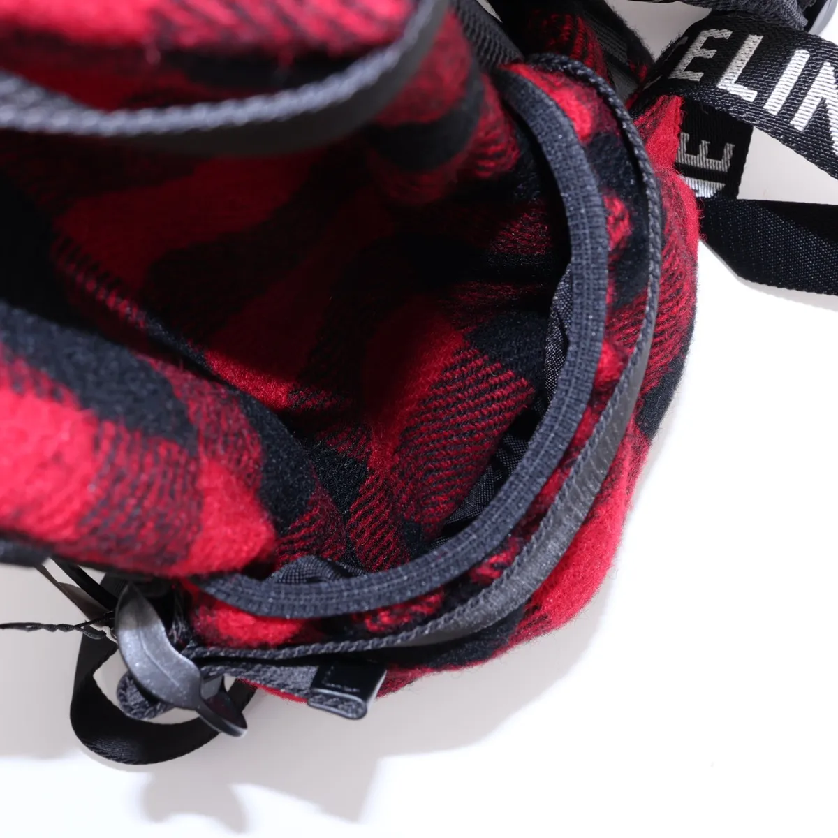 Trekking Backpack, Wool Backpack/Rucksack, Red x Black — view 12