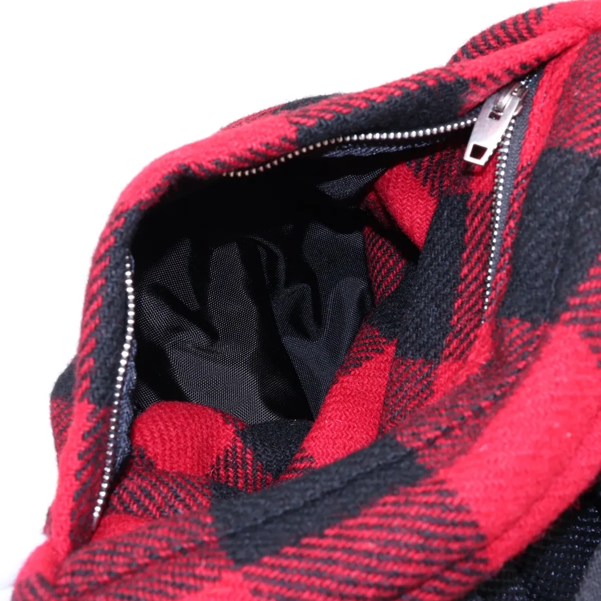 Trekking Backpack, Wool Backpack/Rucksack, Red x Black — view 9