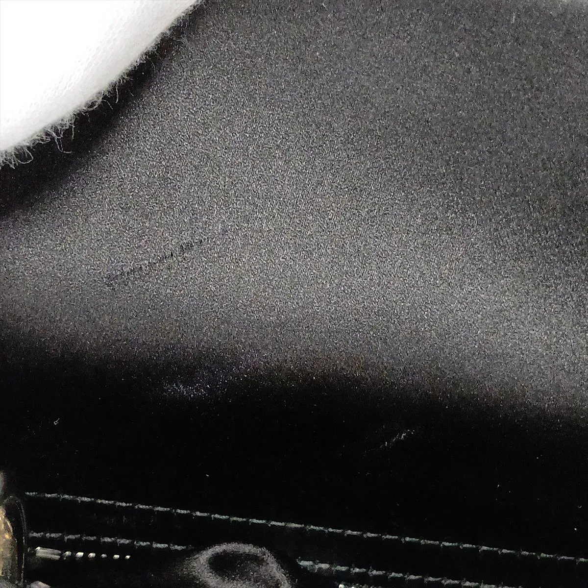 Cannage Lady Dior Mini Satin x Rhinestone 2-Way Handbag, Black — view 14