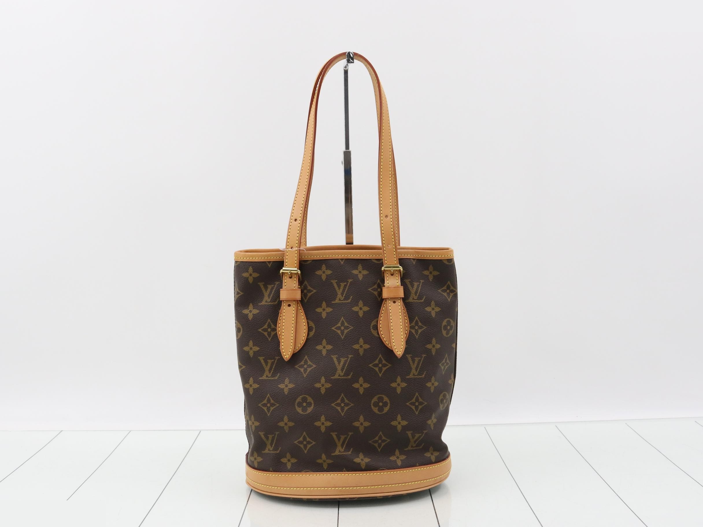 Handbag with pouch, bucket style PM — view 2