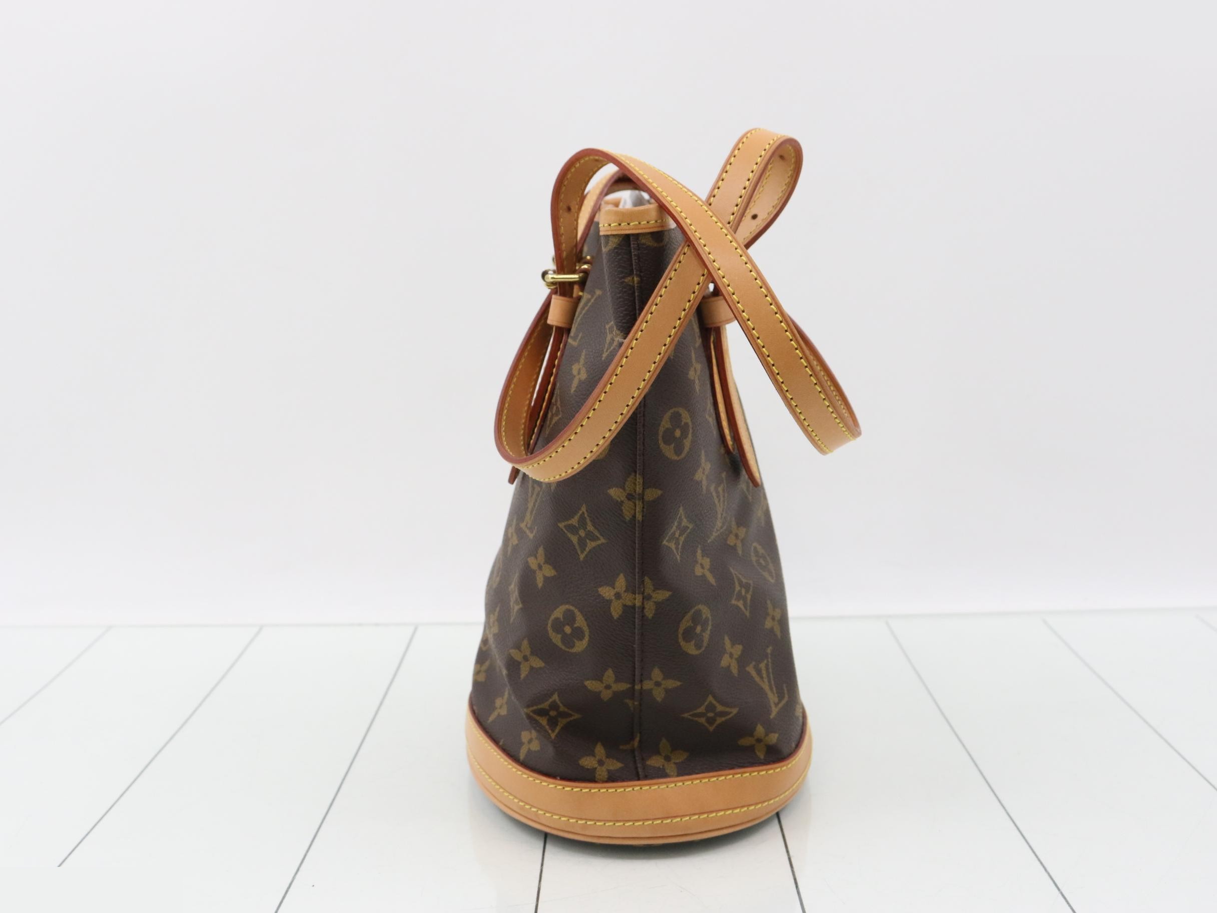Handbag with pouch, bucket style PM — view 4