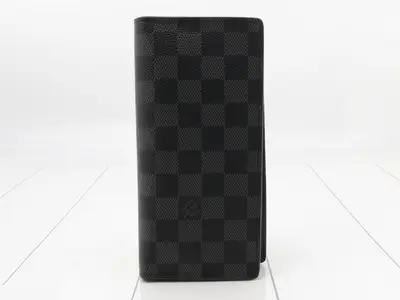 Portefeuille Brazza Damier Graphite