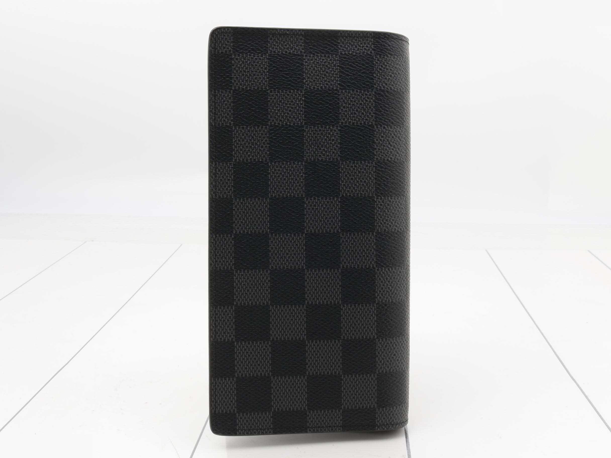 Portefeuille Brazza Damier Graphite — view 2
