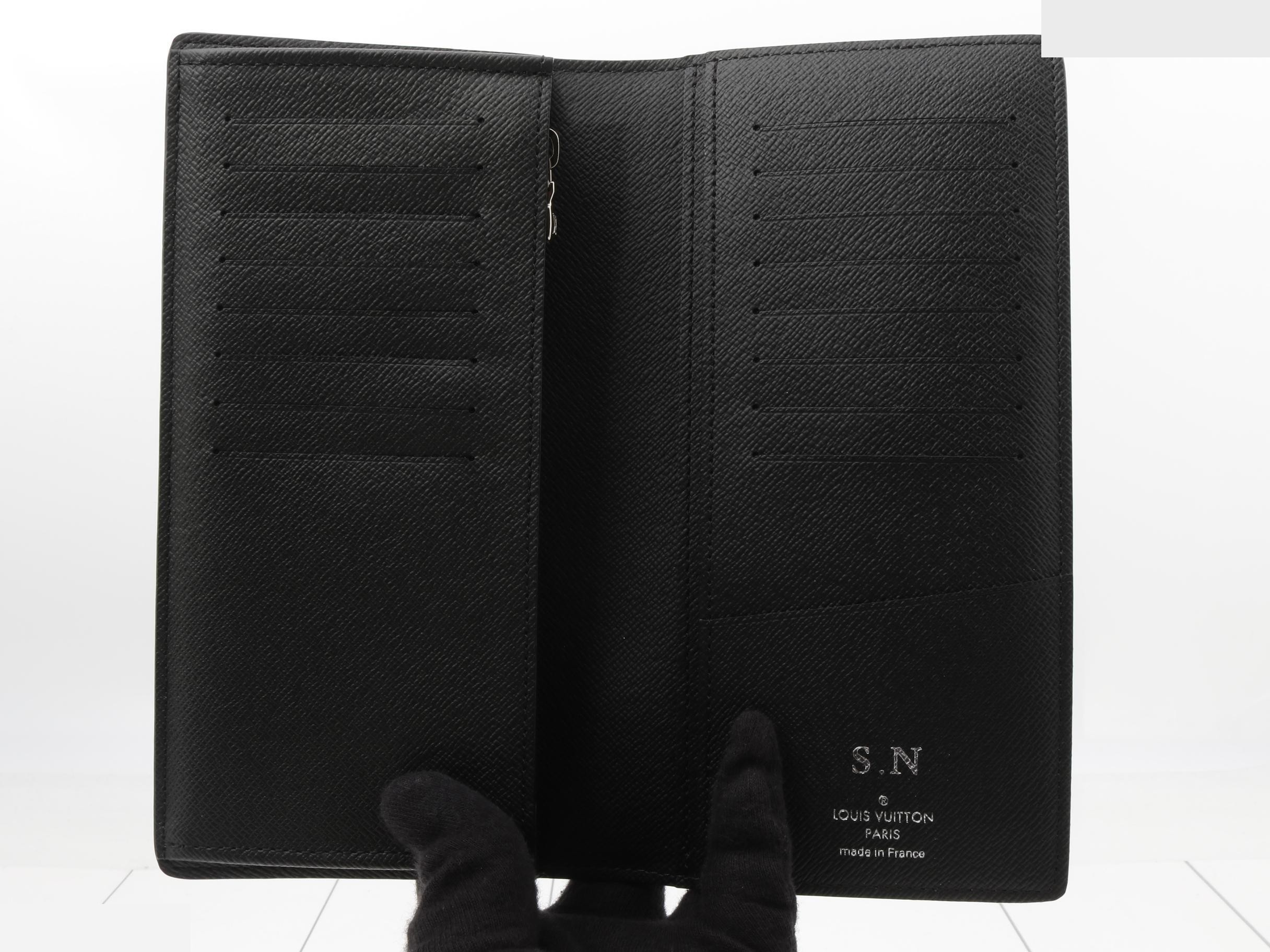 Portefeuille Brazza Damier Graphite — view 4
