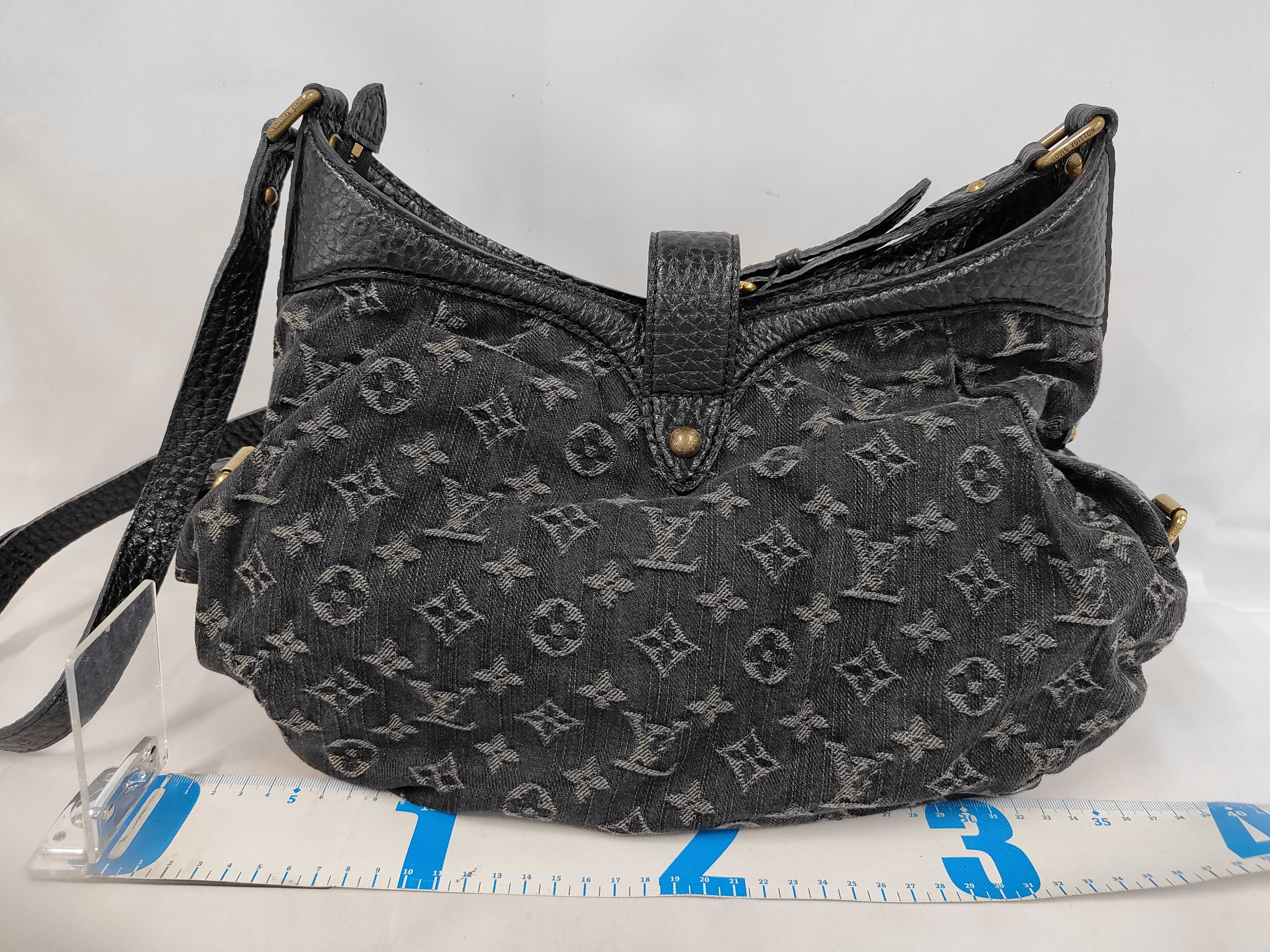 Monogram Denim XS SR1078 Shoulder Bag — view 2
