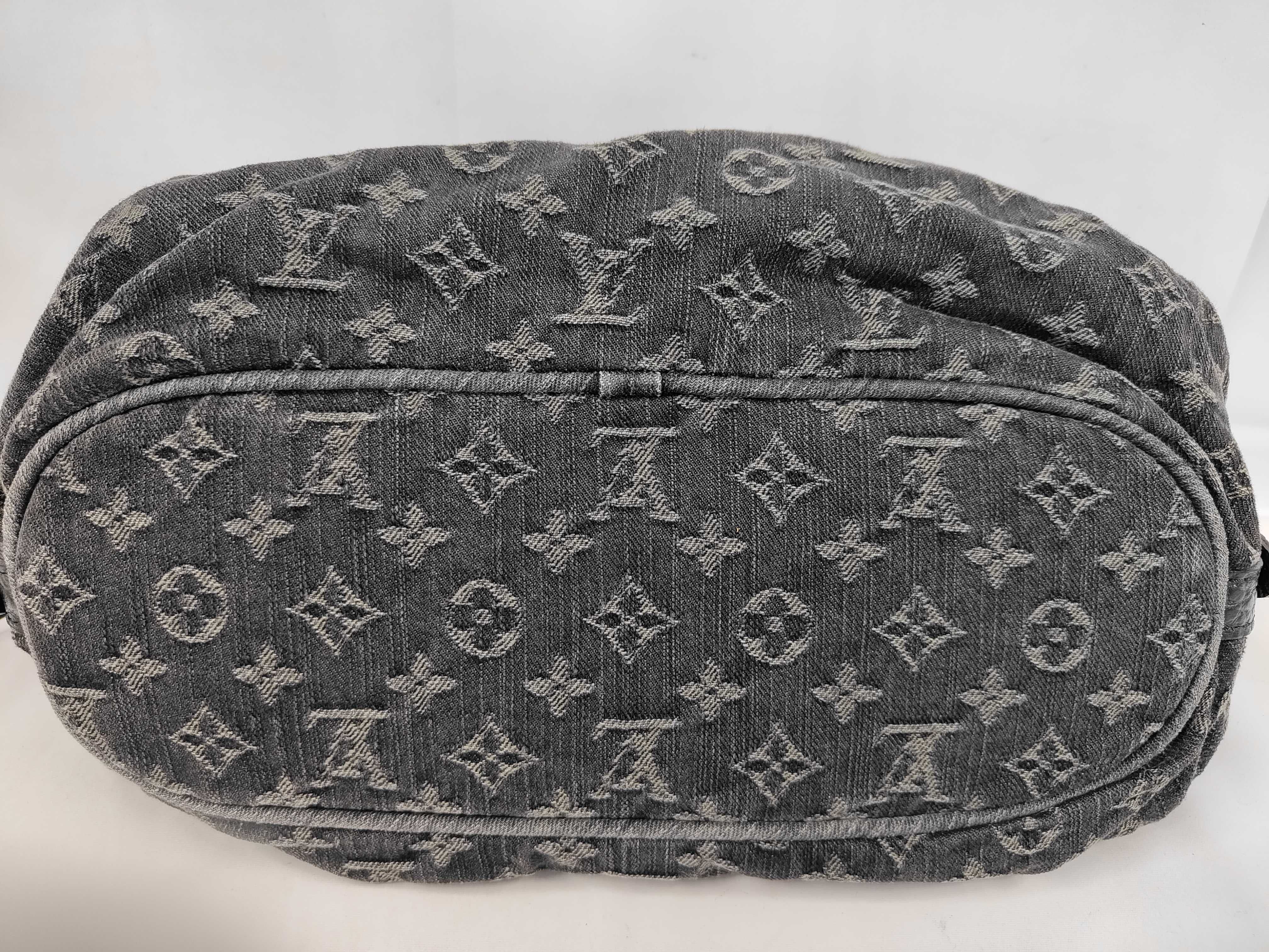 Monogram Denim XS SR1078 Shoulder Bag — view 4