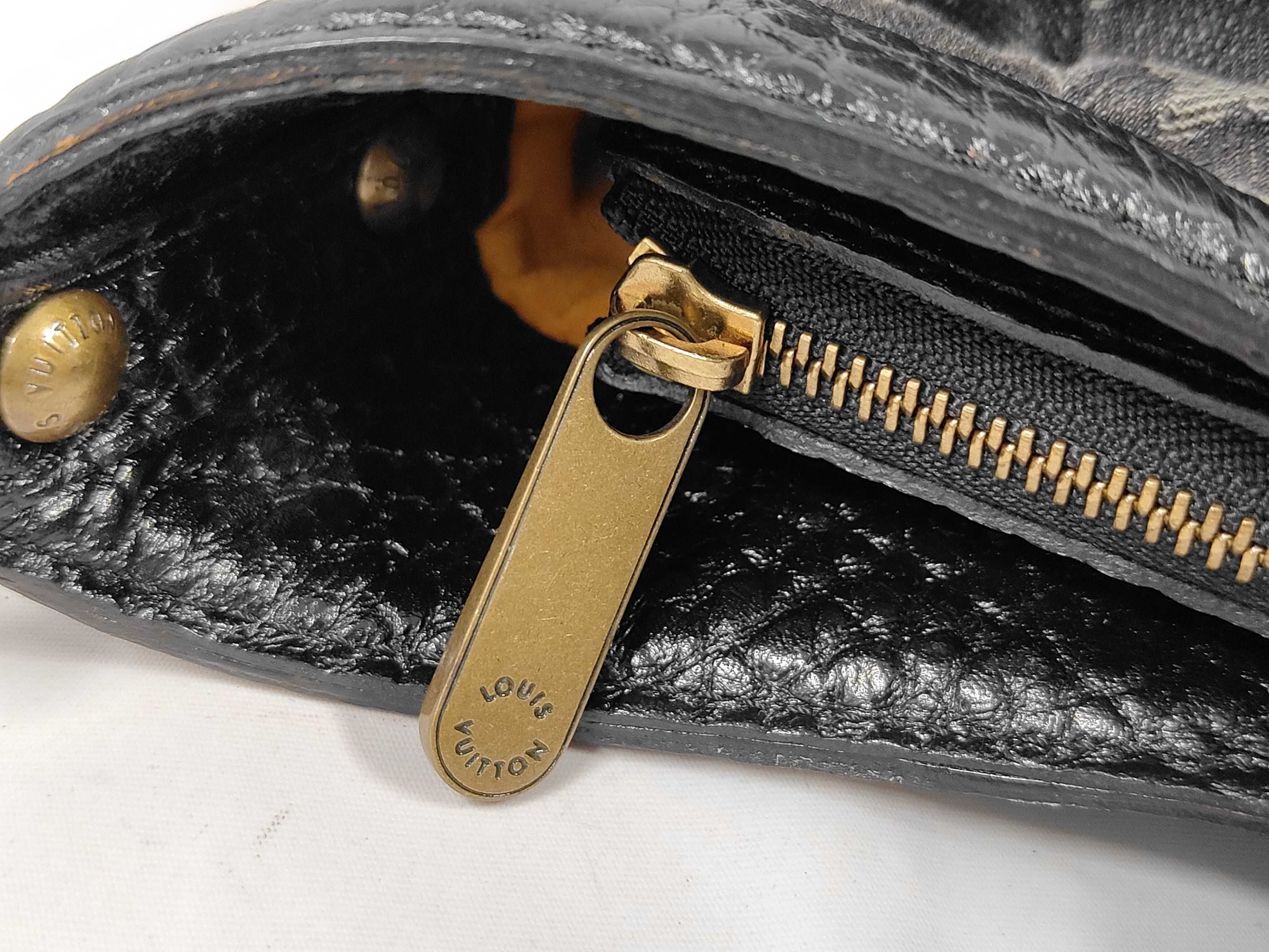 Monogram Denim XS SR1078 Shoulder Bag — view 7