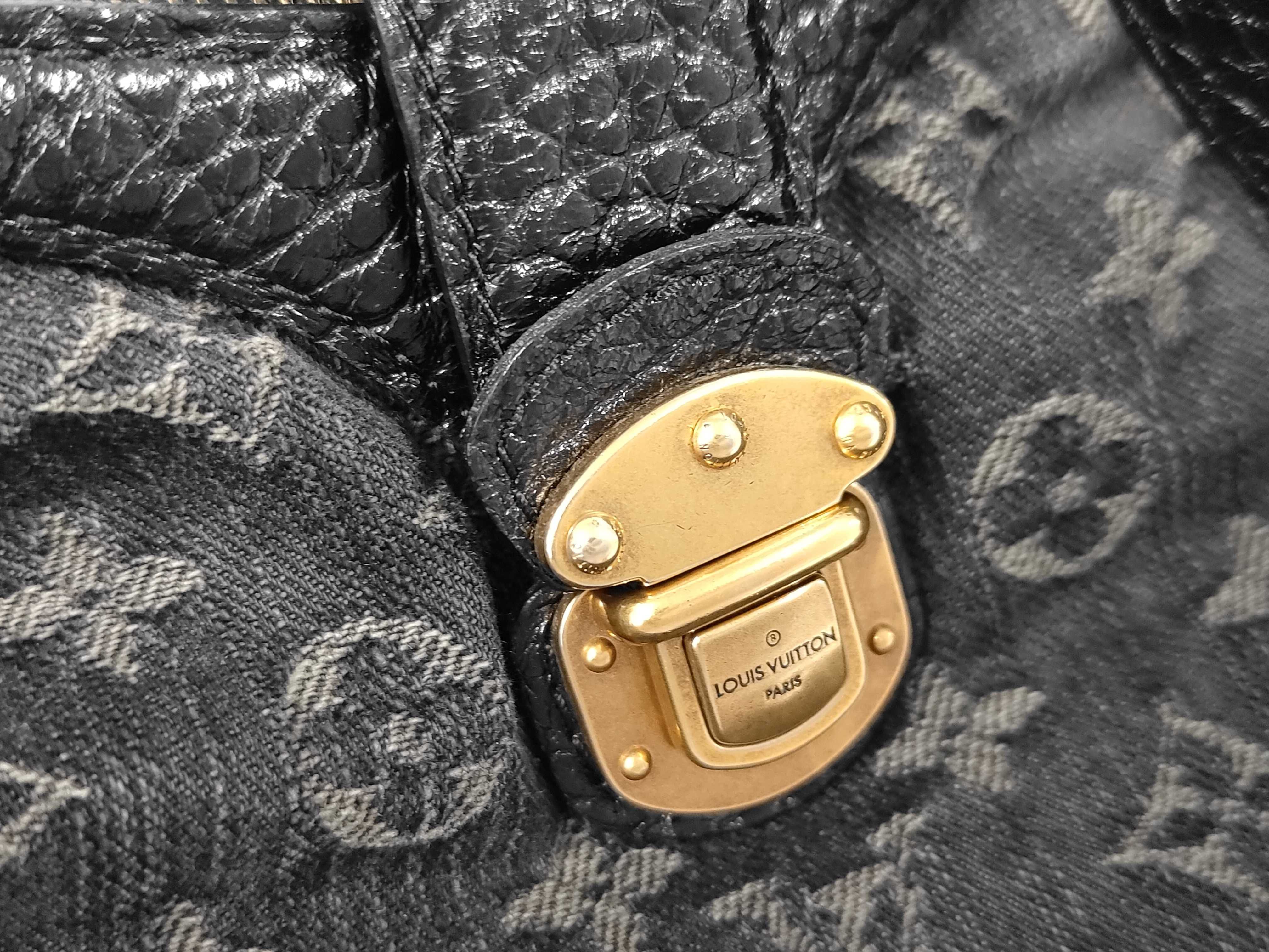 Monogram Denim XS SR1078 Shoulder Bag — view 8