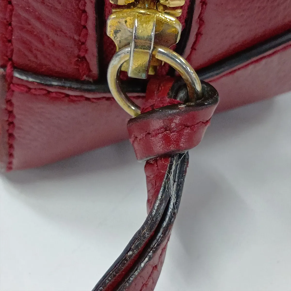 Doraemon x Gucci Mini GG Supreme 655596 PVC x Leather Chain Shoulder Bag Beige x Red — view 9