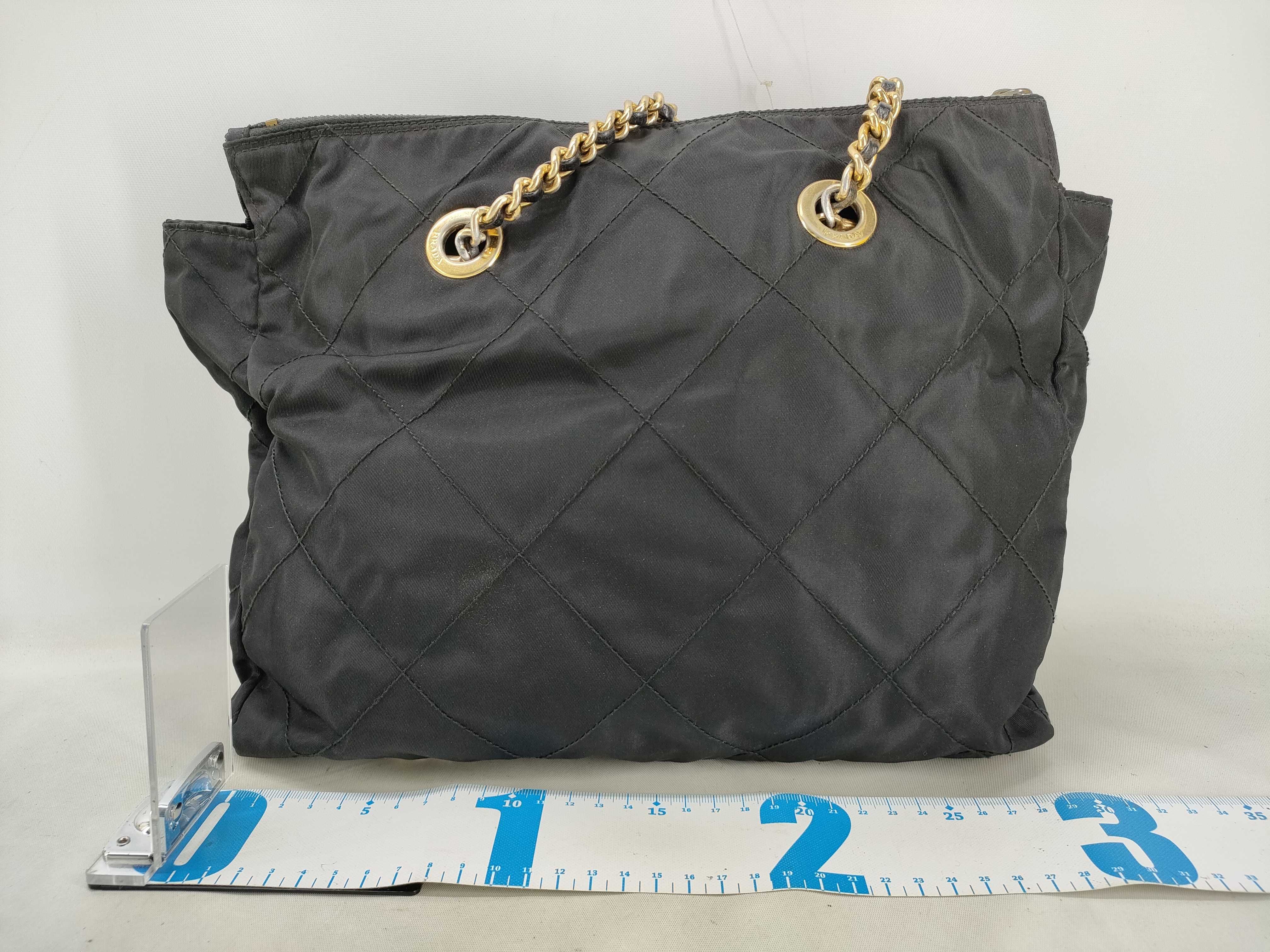 nylon chain shoulder bag. — view 2
