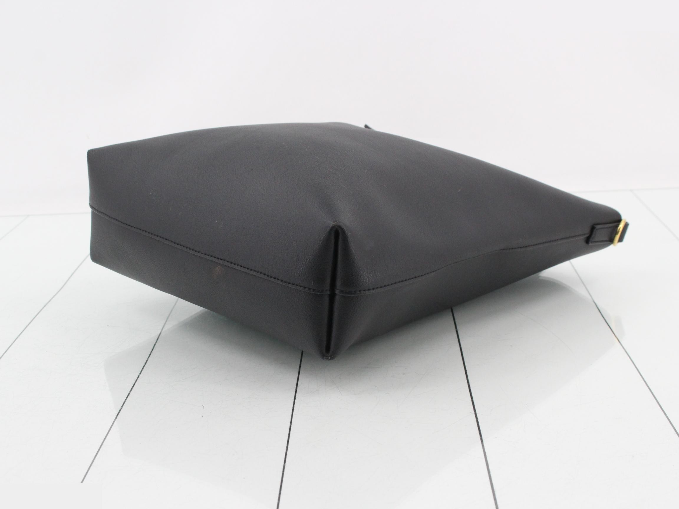 2-way bag, leather, black — view 6