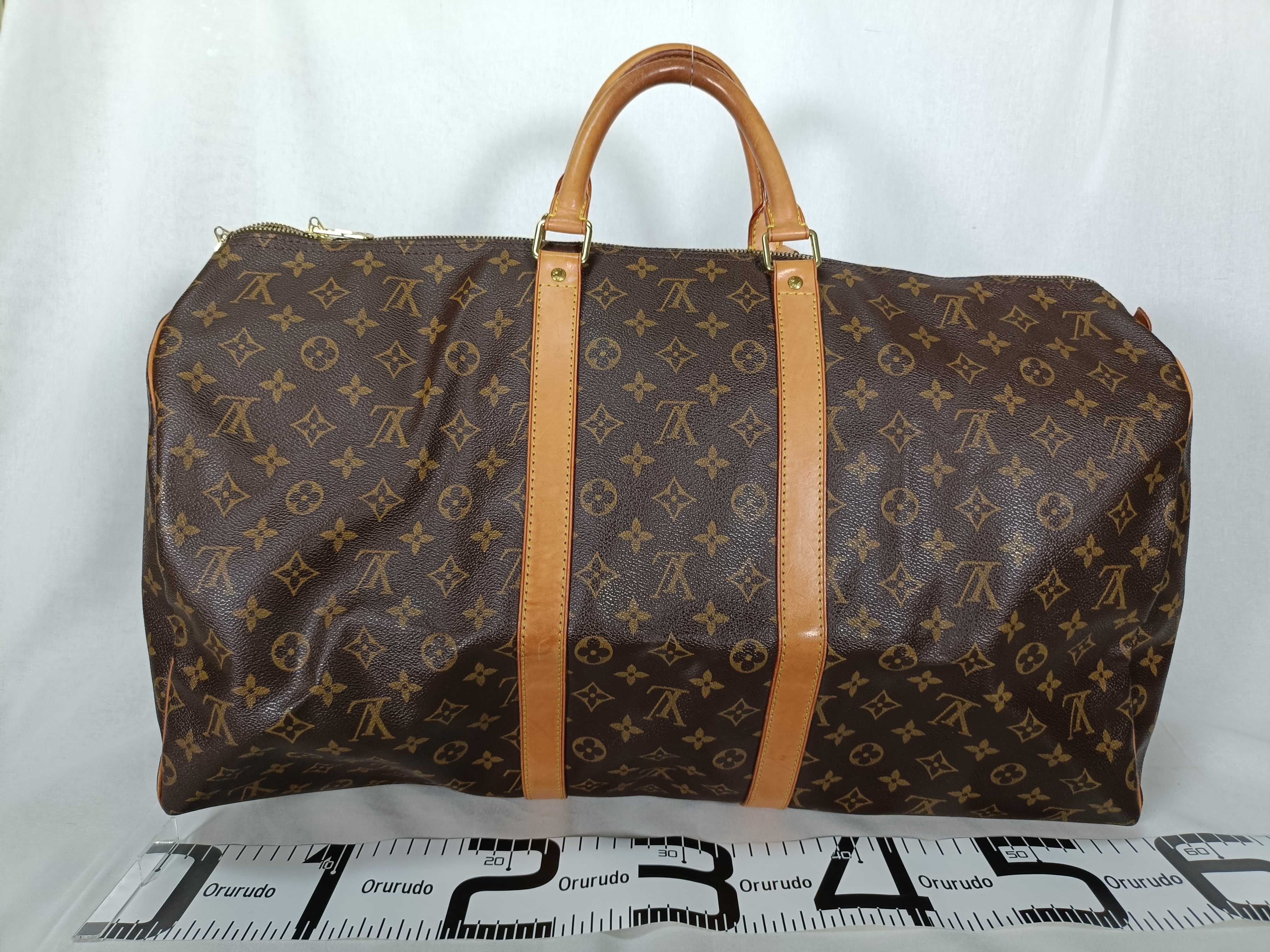 Monogram Keepall 55 M41424 FL1012 Boston Bag — view 2