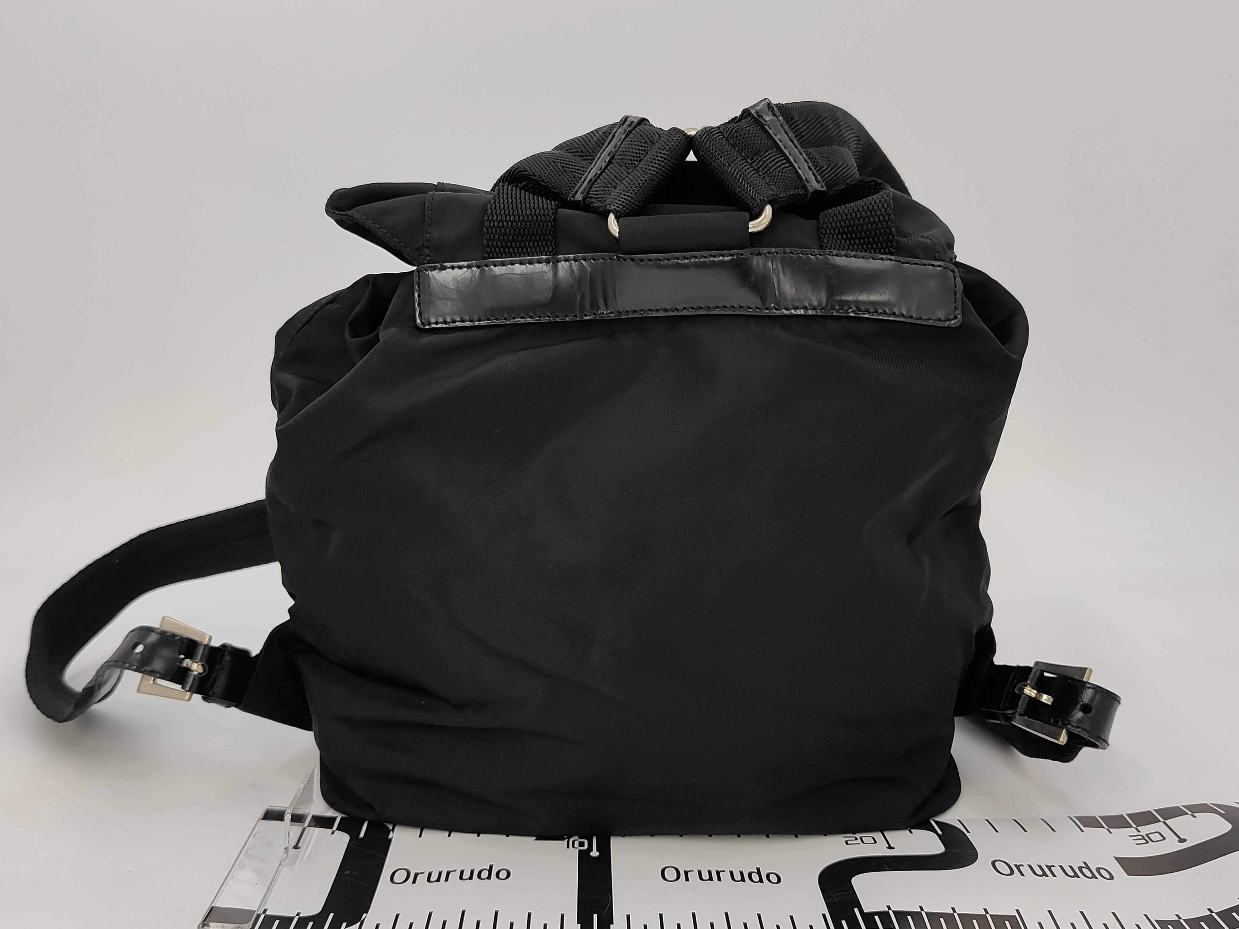 B5885 Backpack with Triangle Logo Plate — view 2