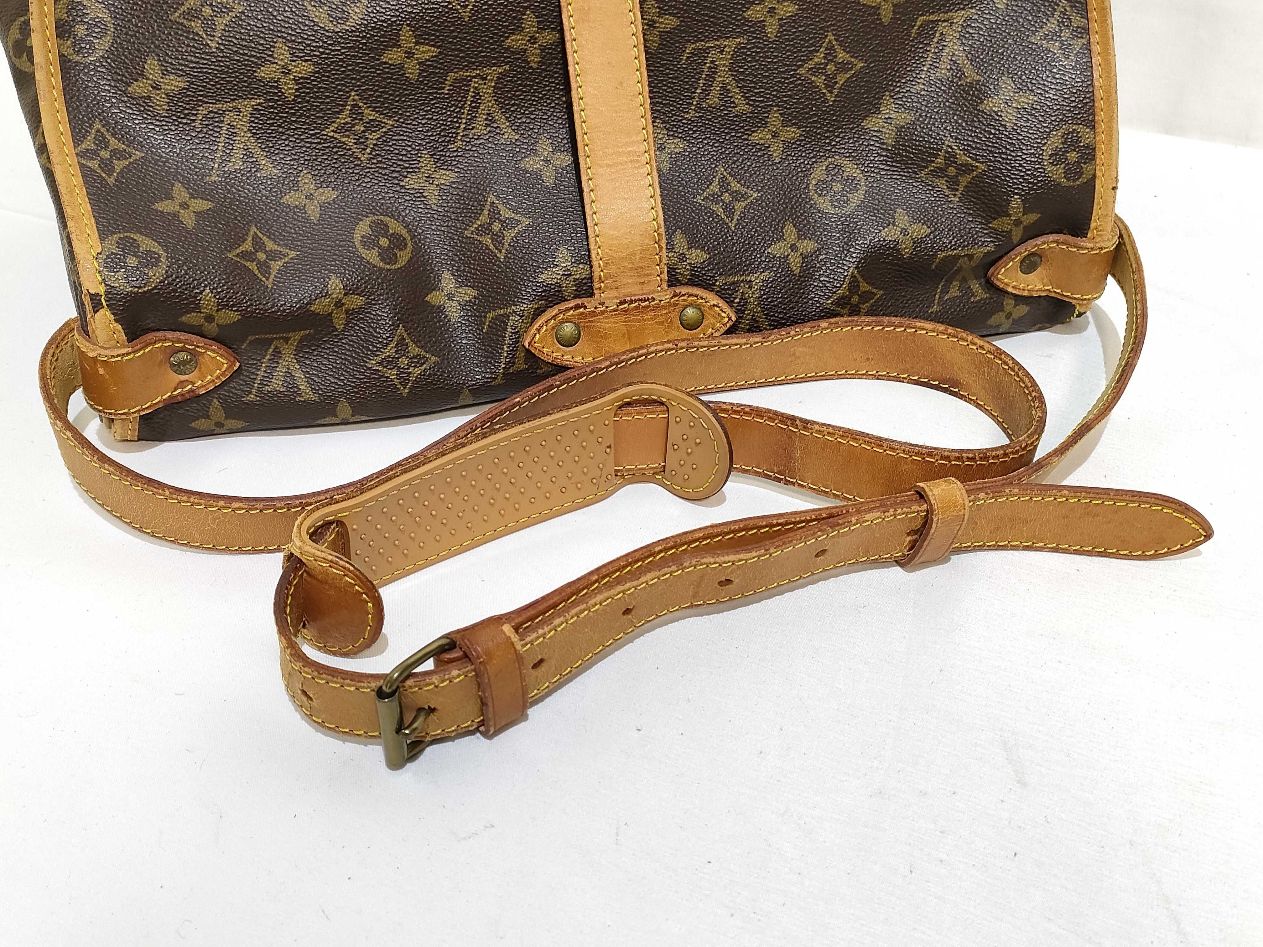 Monogram LV Saumur Shoulder Bag — view 3