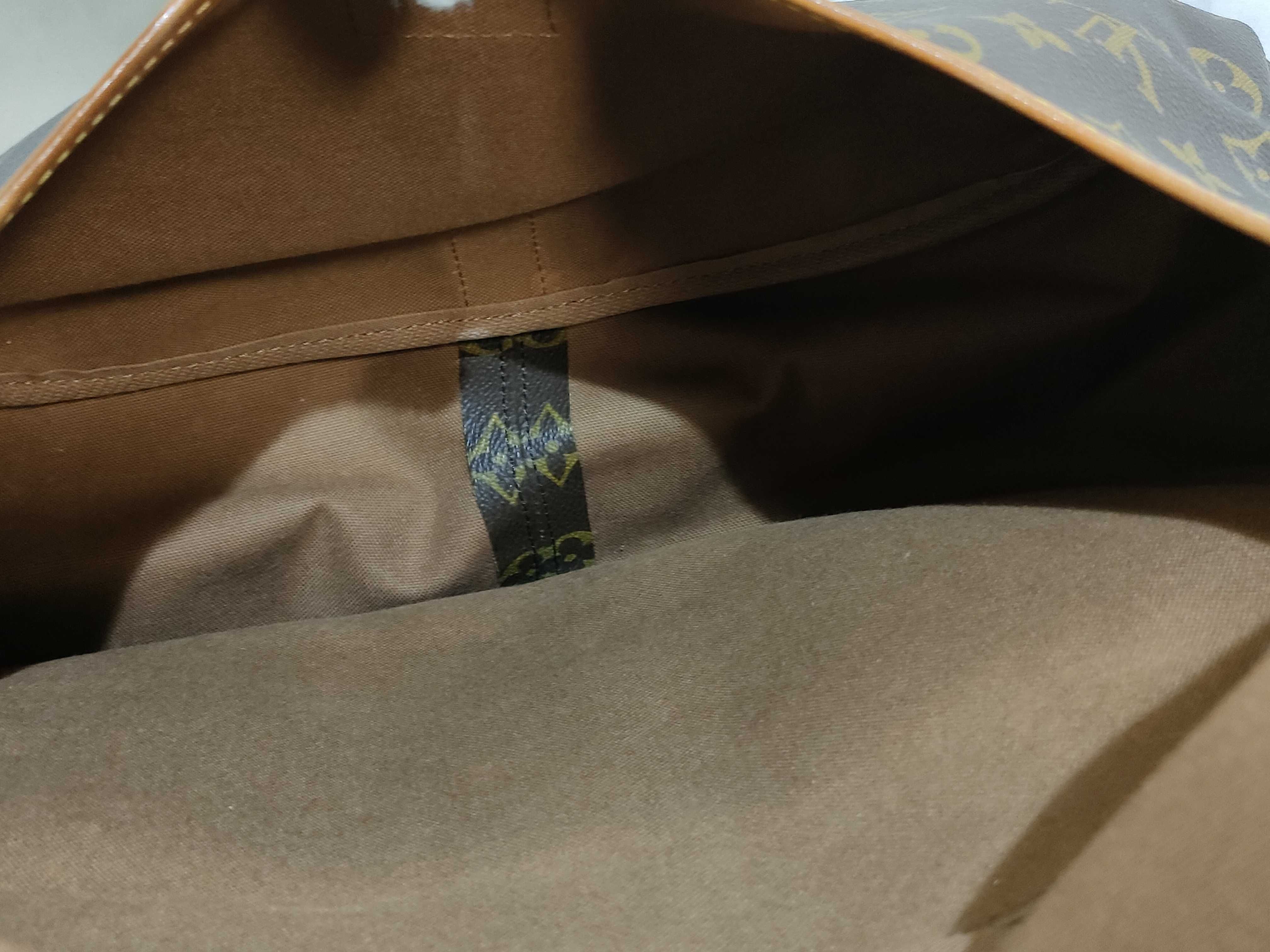 Monogram LV Saumur Shoulder Bag — view 8