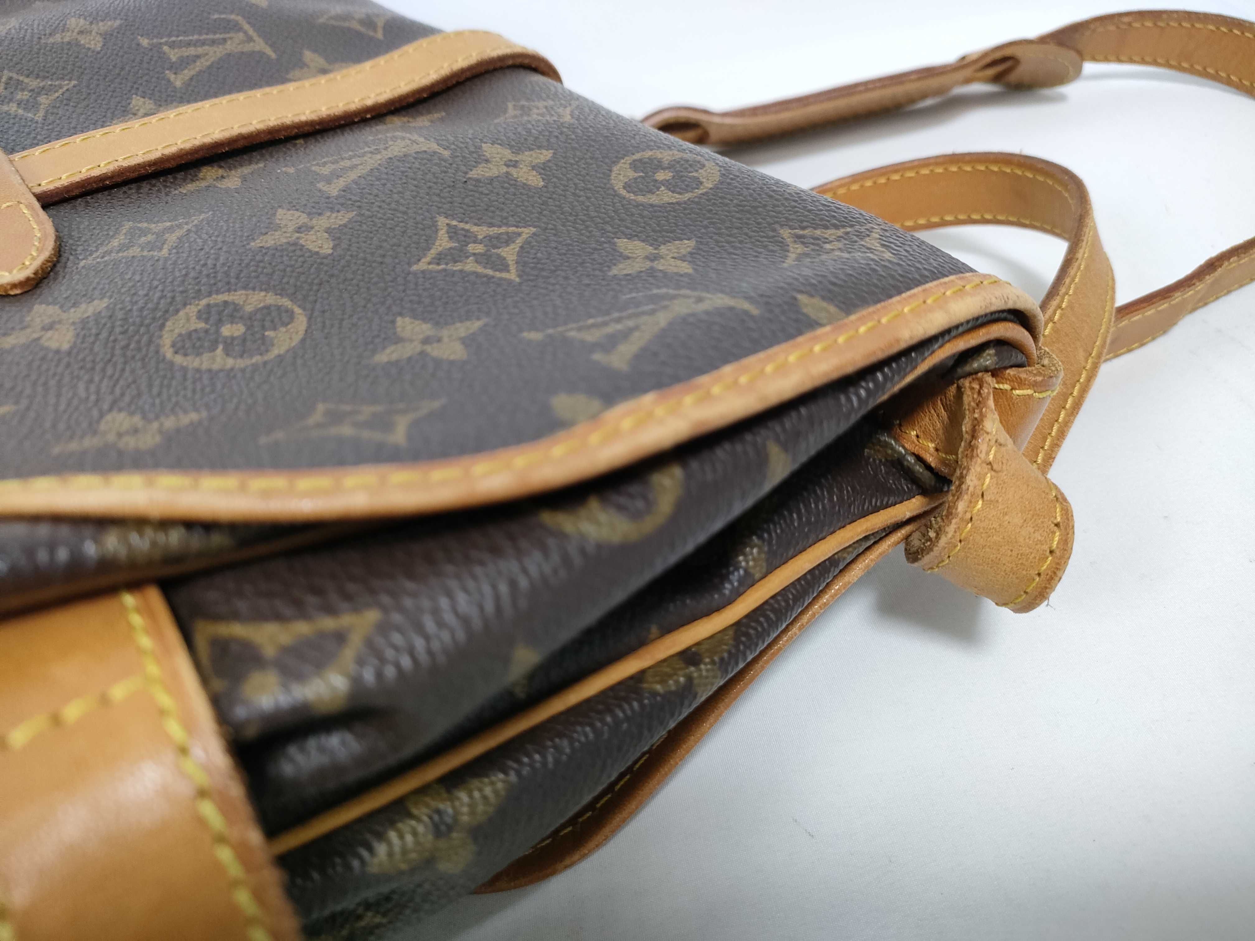 Monogram Louis Vuitton M42256 Saumur AR0922 Saumur Shoulder Bag Monogram Shoulder Bag — view 6