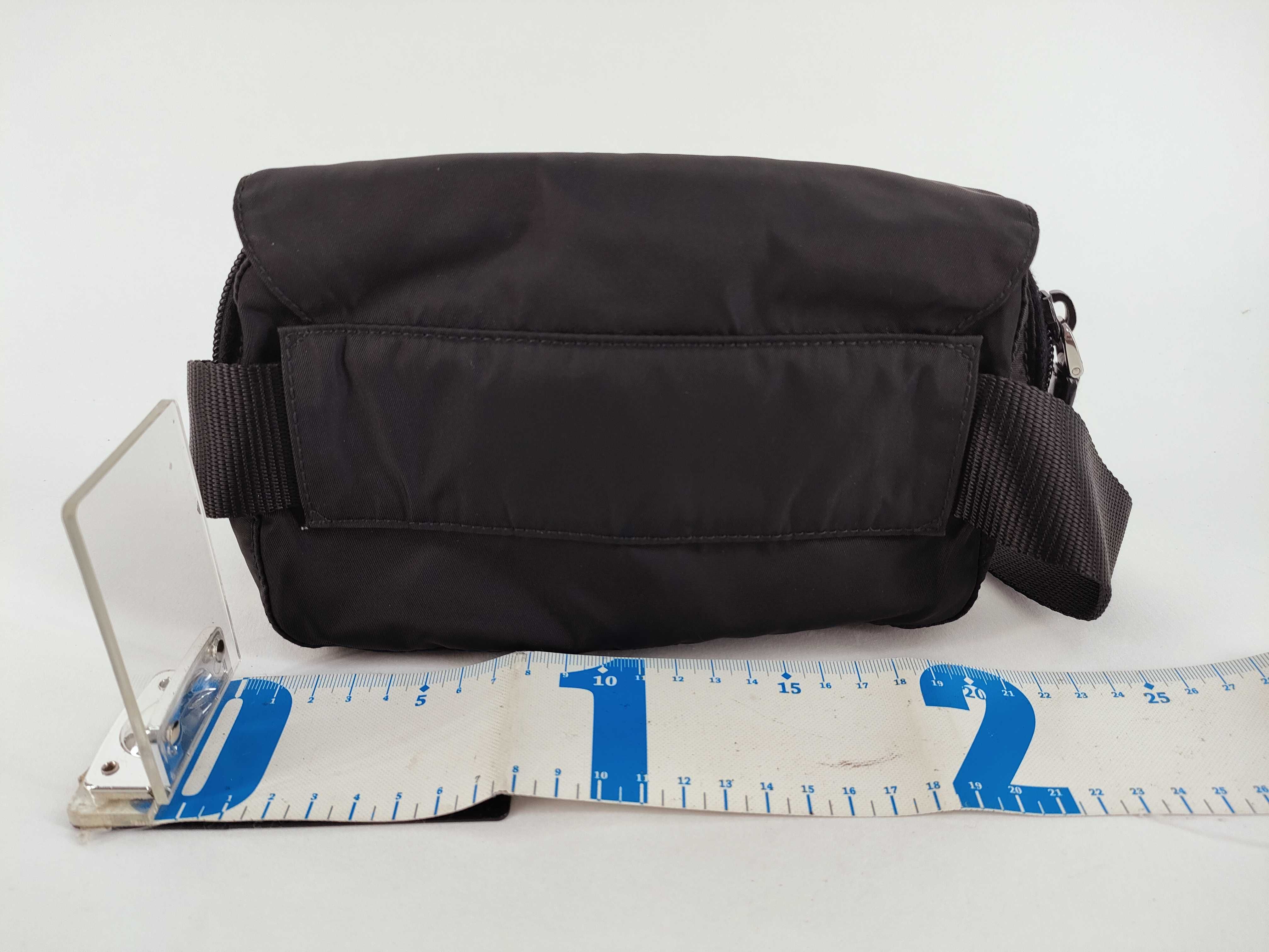 Nylon Prada Waist Bag Body Bag Shoulder Bag Triangle Logo Shoulder Bag — view 2