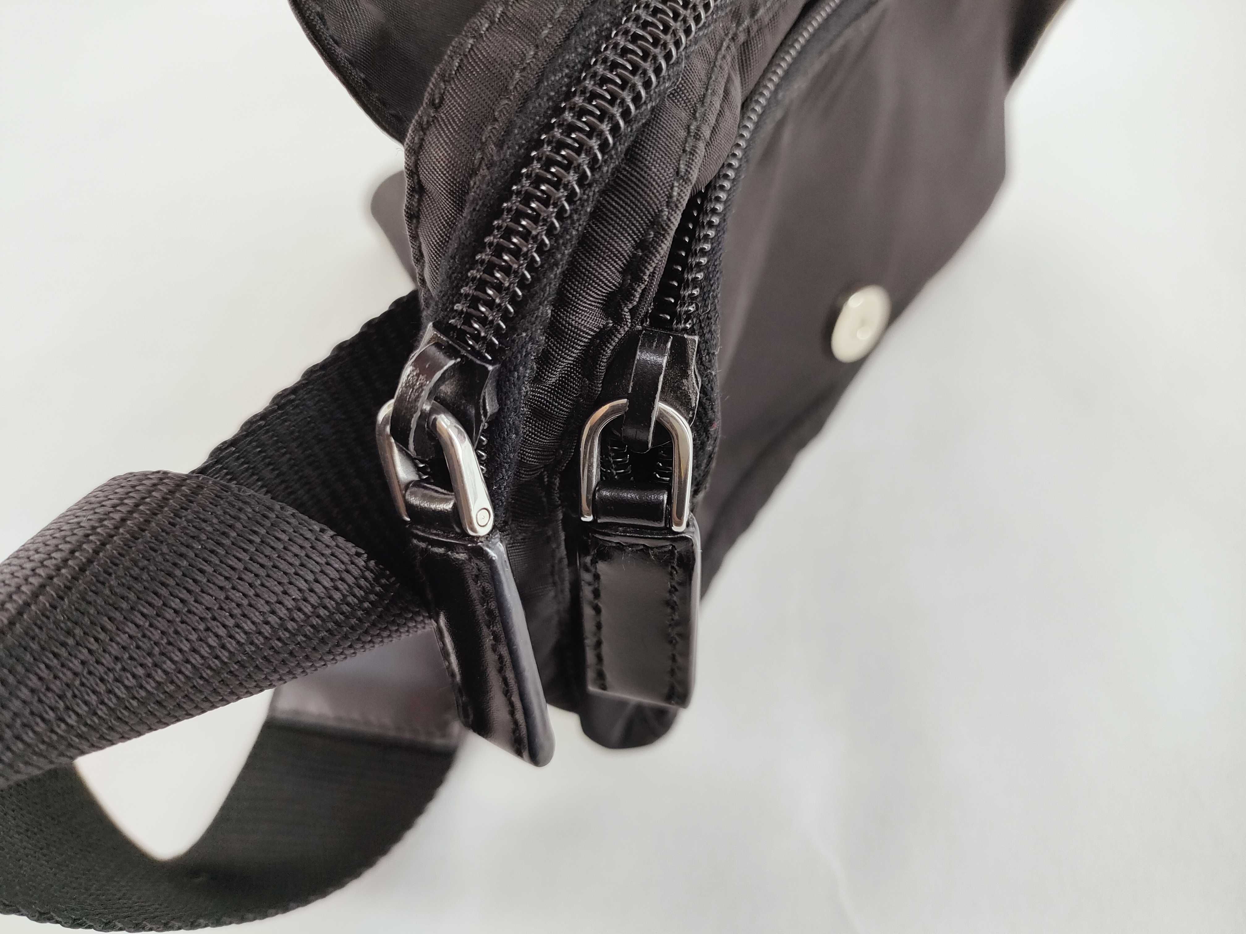 Nylon Prada Waist Bag Body Bag Shoulder Bag Triangle Logo Shoulder Bag — view 11