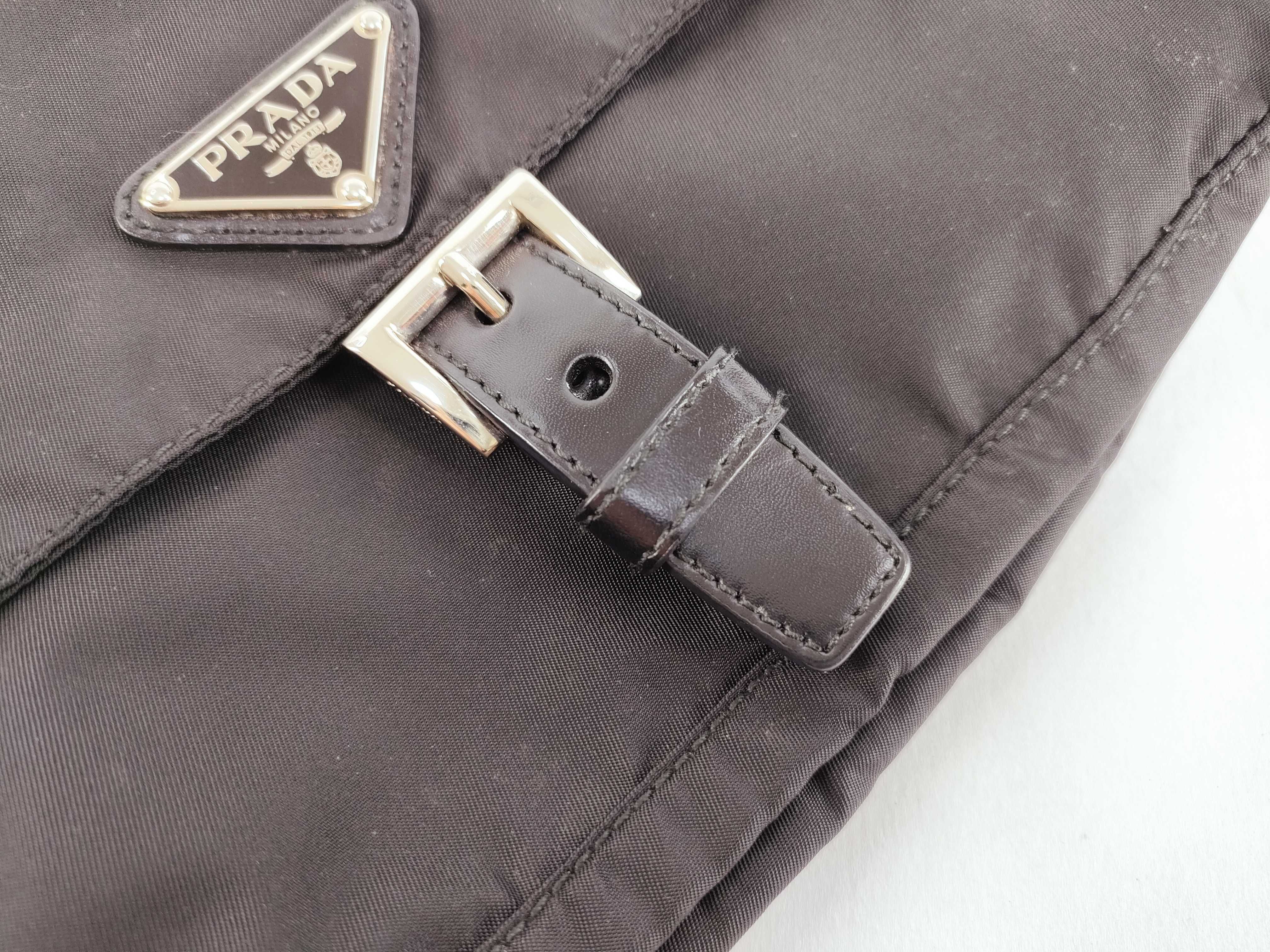 Nylon Prada Waist Bag Body Bag Shoulder Bag Triangle Logo Shoulder Bag — view 8