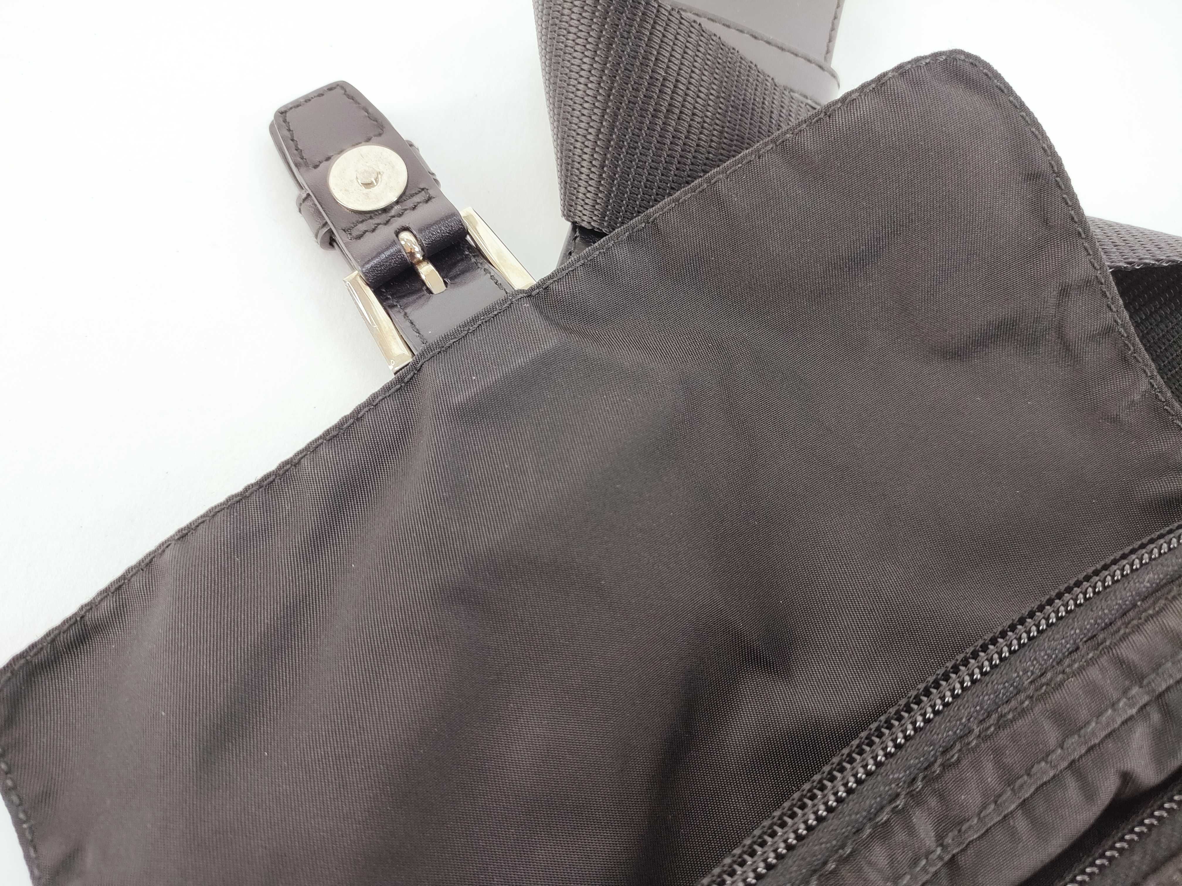 Nylon Prada Waist Bag Body Bag Shoulder Bag Triangle Logo Shoulder Bag — view 10