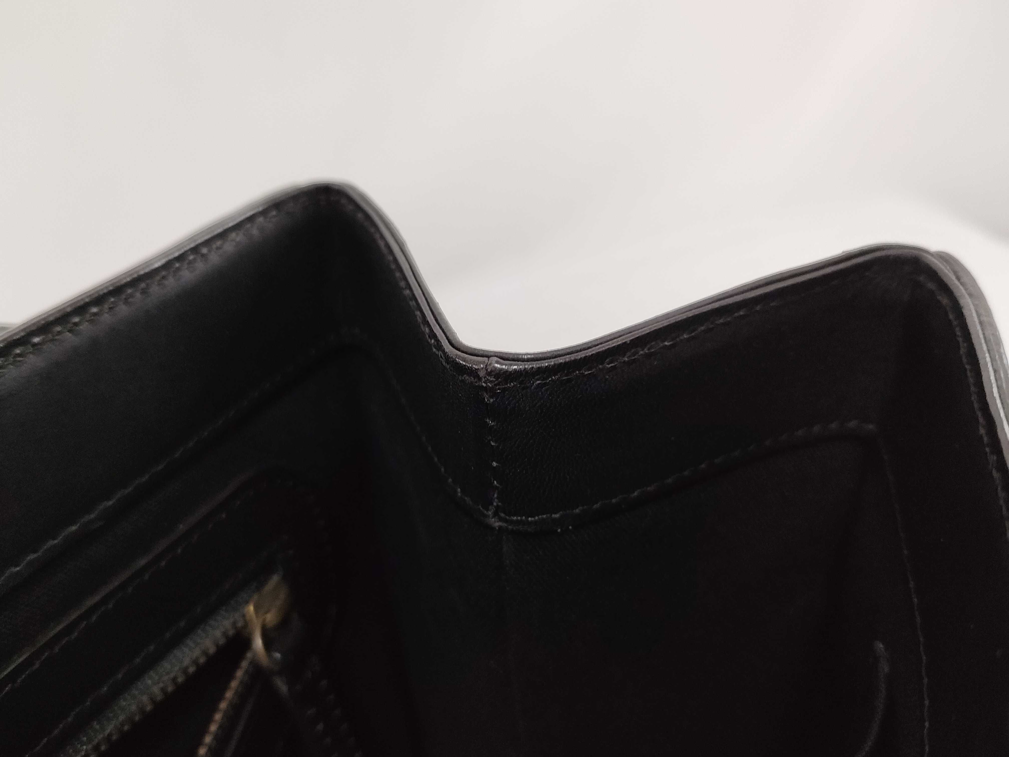 leather handbag, black handbag — view 12