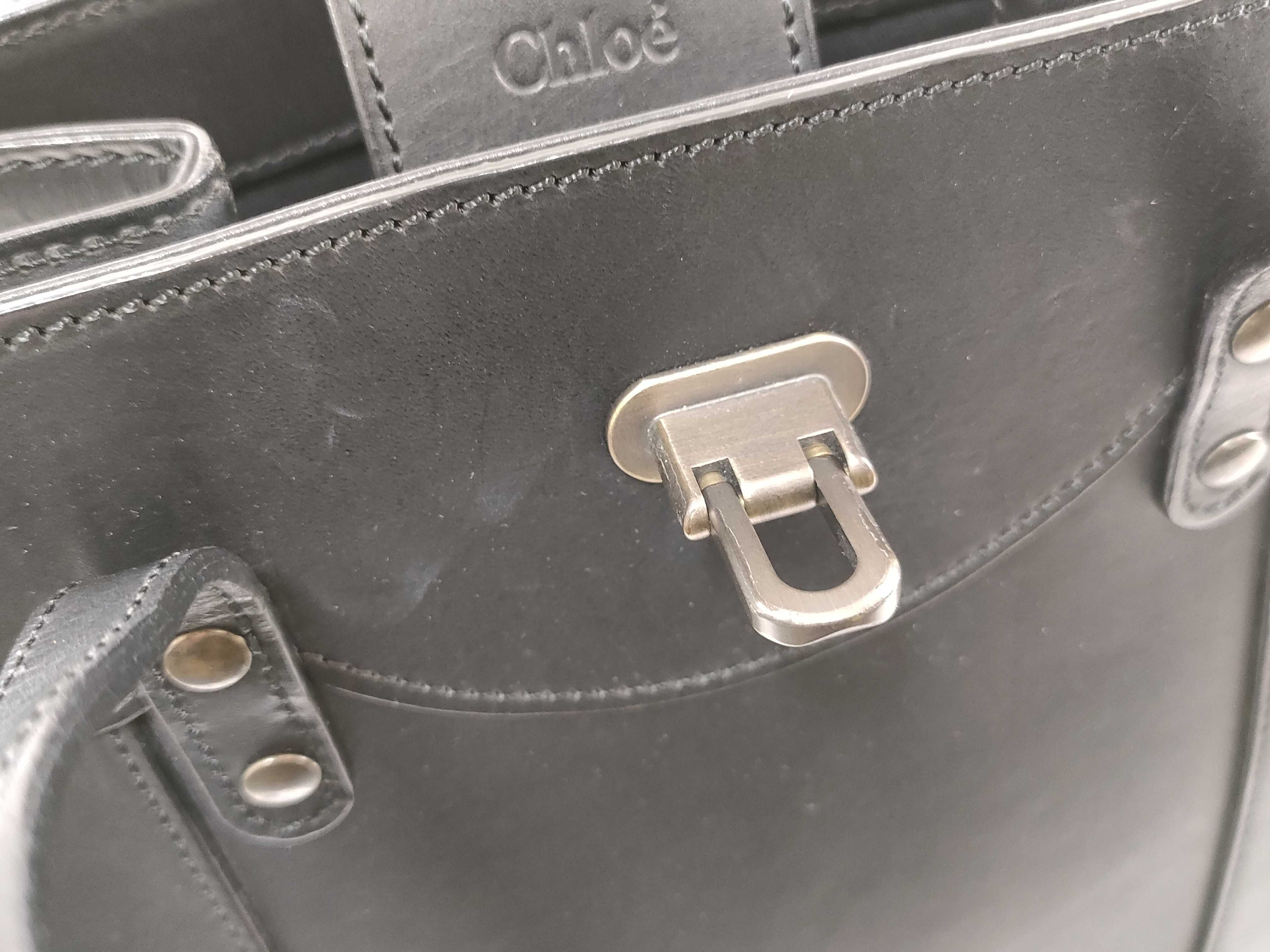 leather handbag, black handbag — view 13