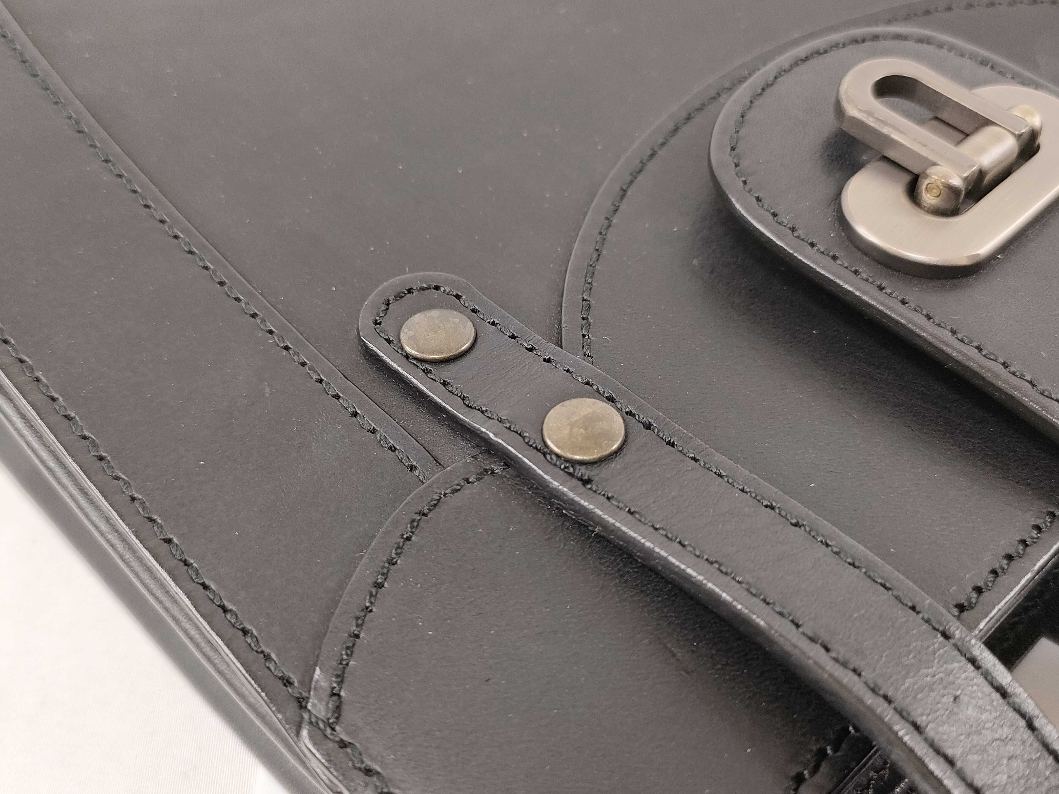 leather handbag, black handbag — view 7