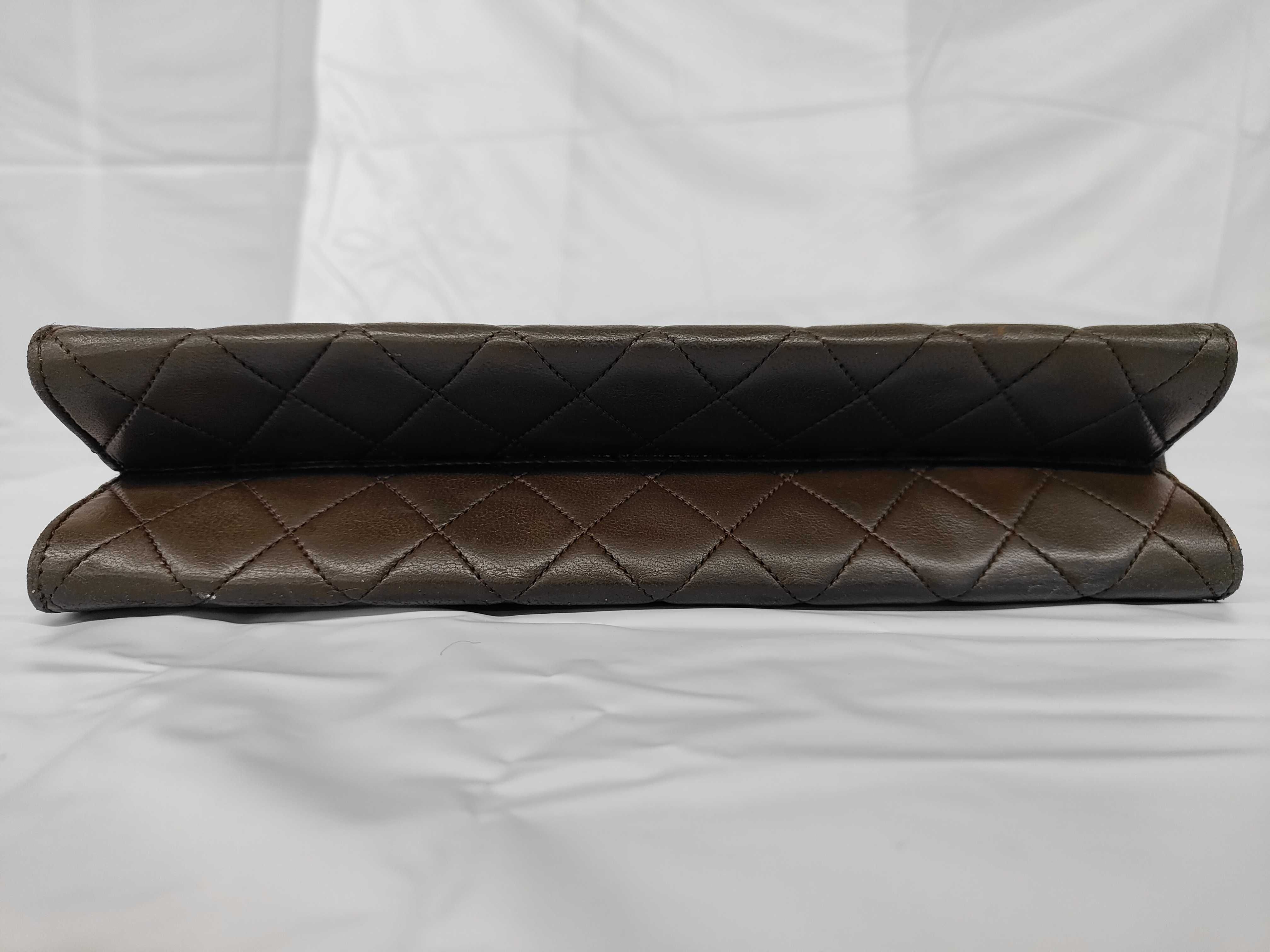 Lambskin Matelassé Chain Shoulder Bag (Vintage) — view 7