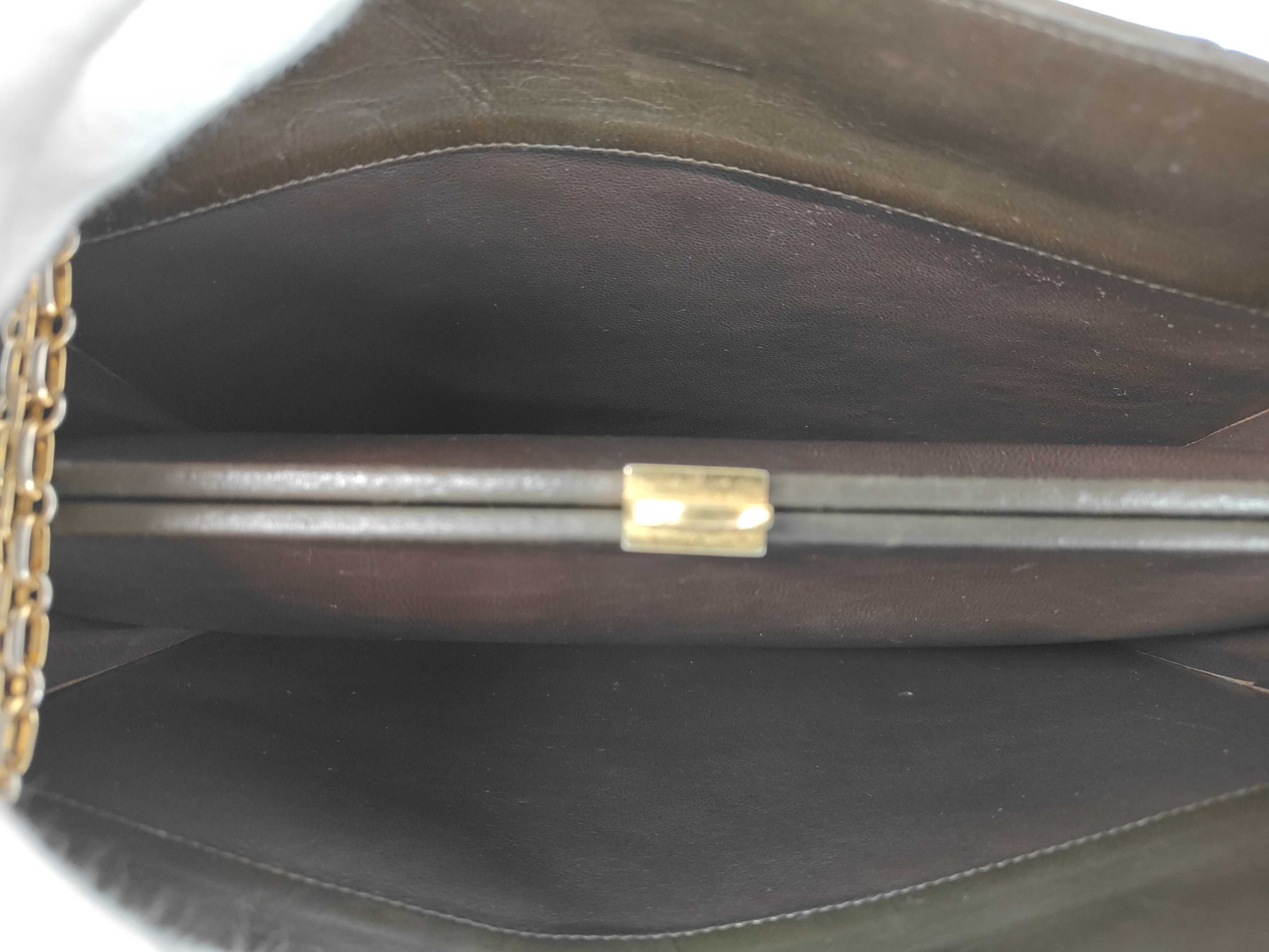 Lambskin Matelassé Chain Shoulder Bag (Vintage) — view 9