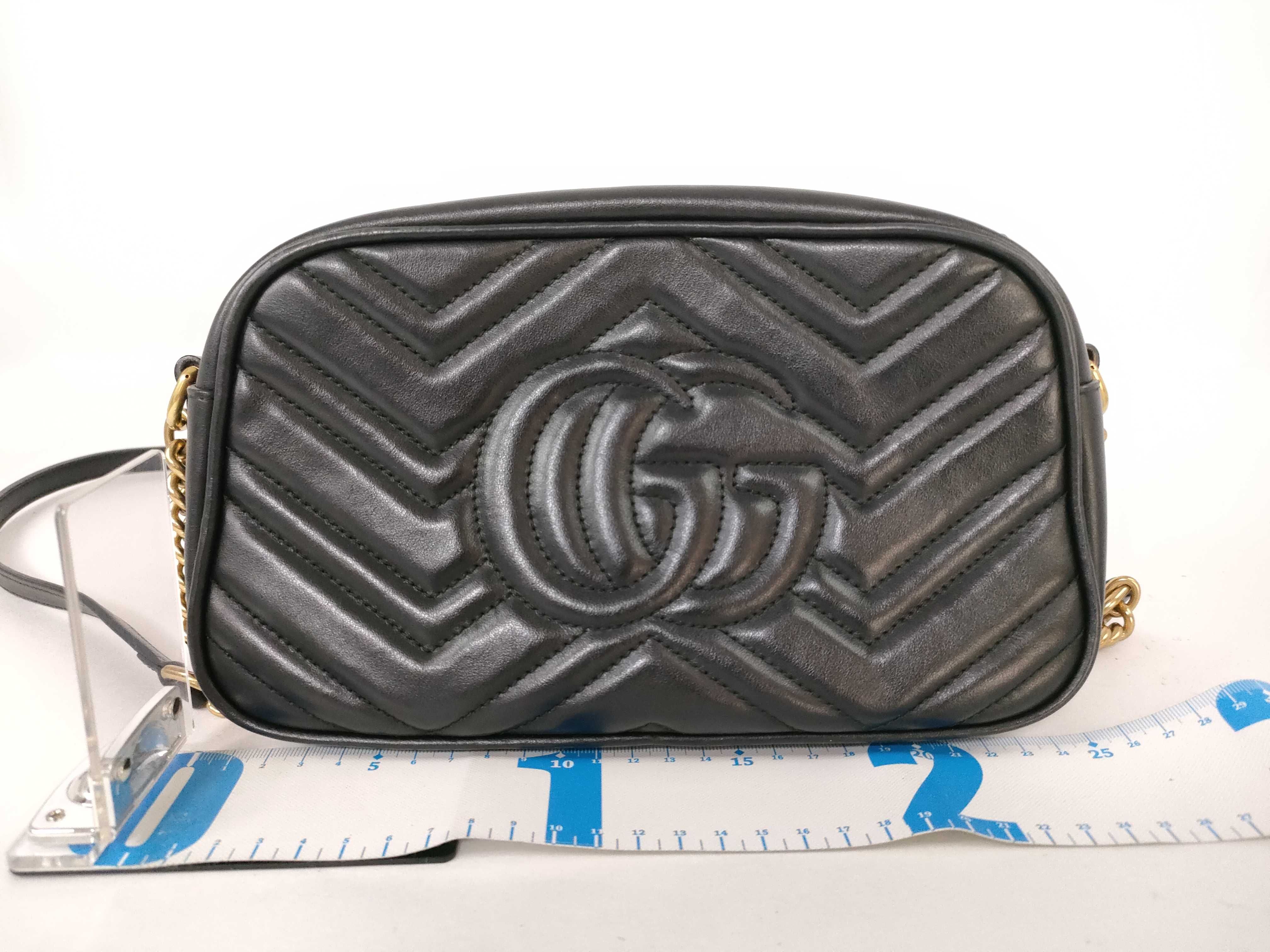 GG Marmont Quilted Camera Bag Shoulder Bag — view 2