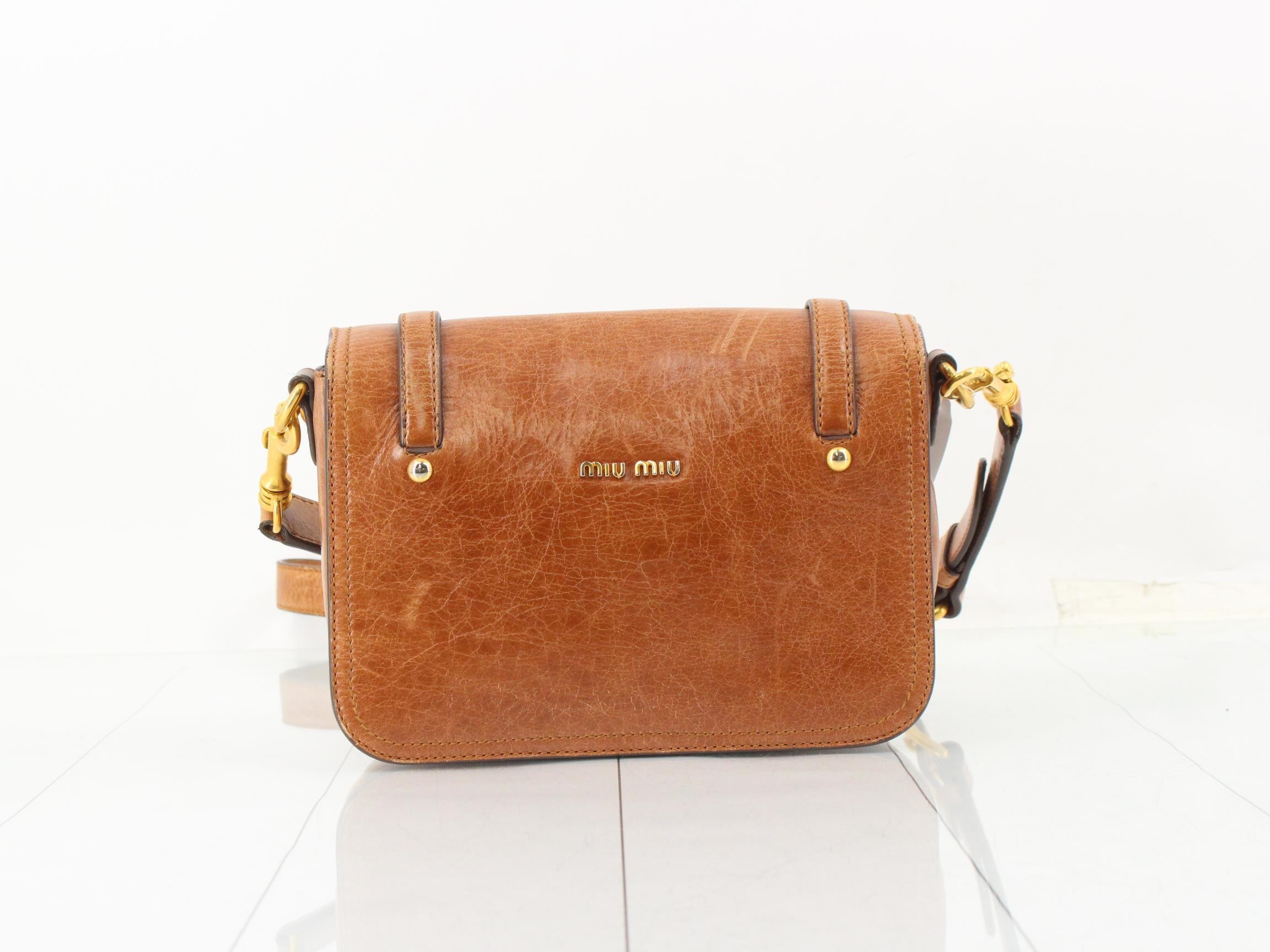Other lines: Bags/Shoulder bags, Leather, Brown — view 2