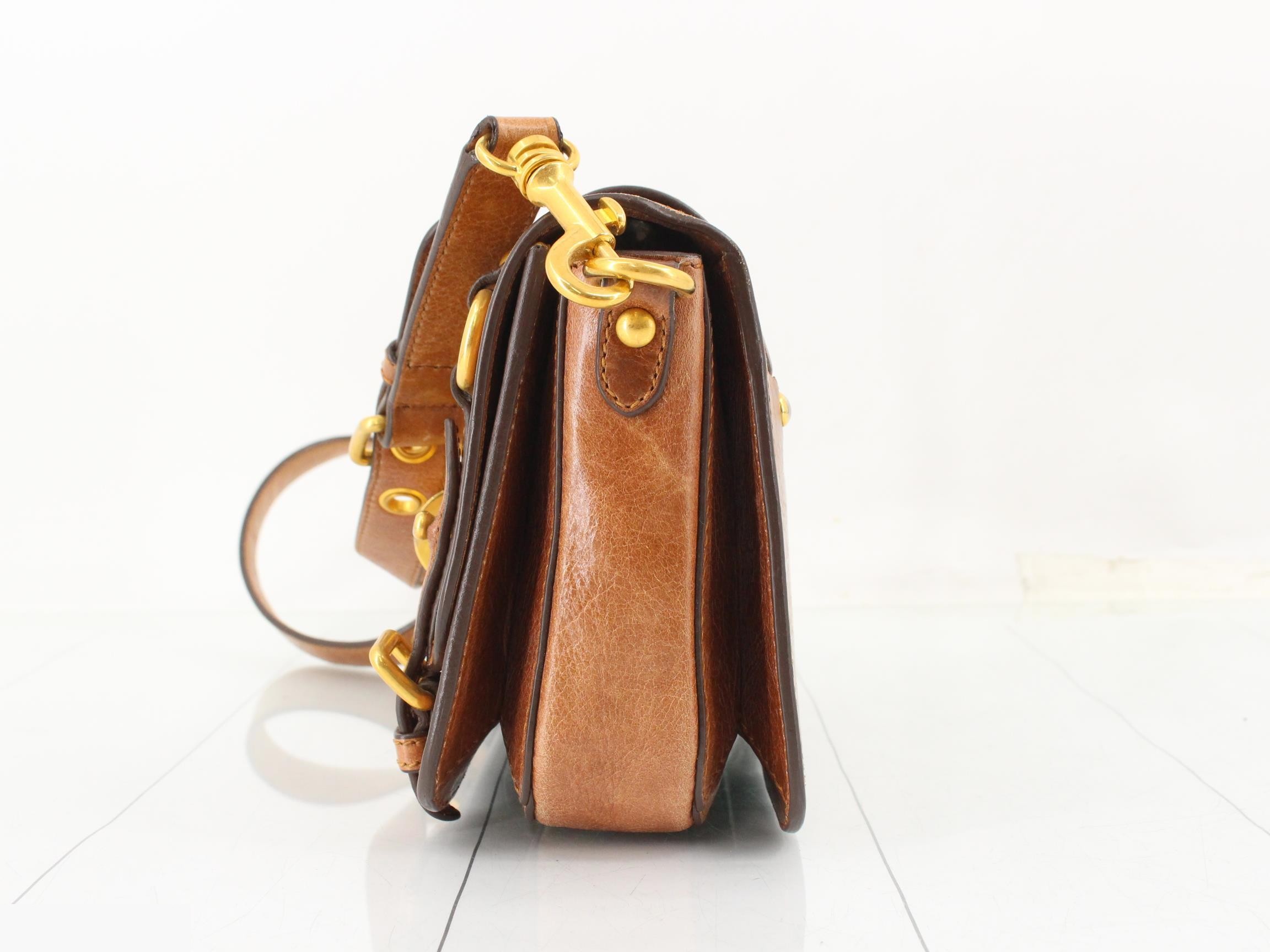 Other lines: Bags/Shoulder bags, Leather, Brown — view 3