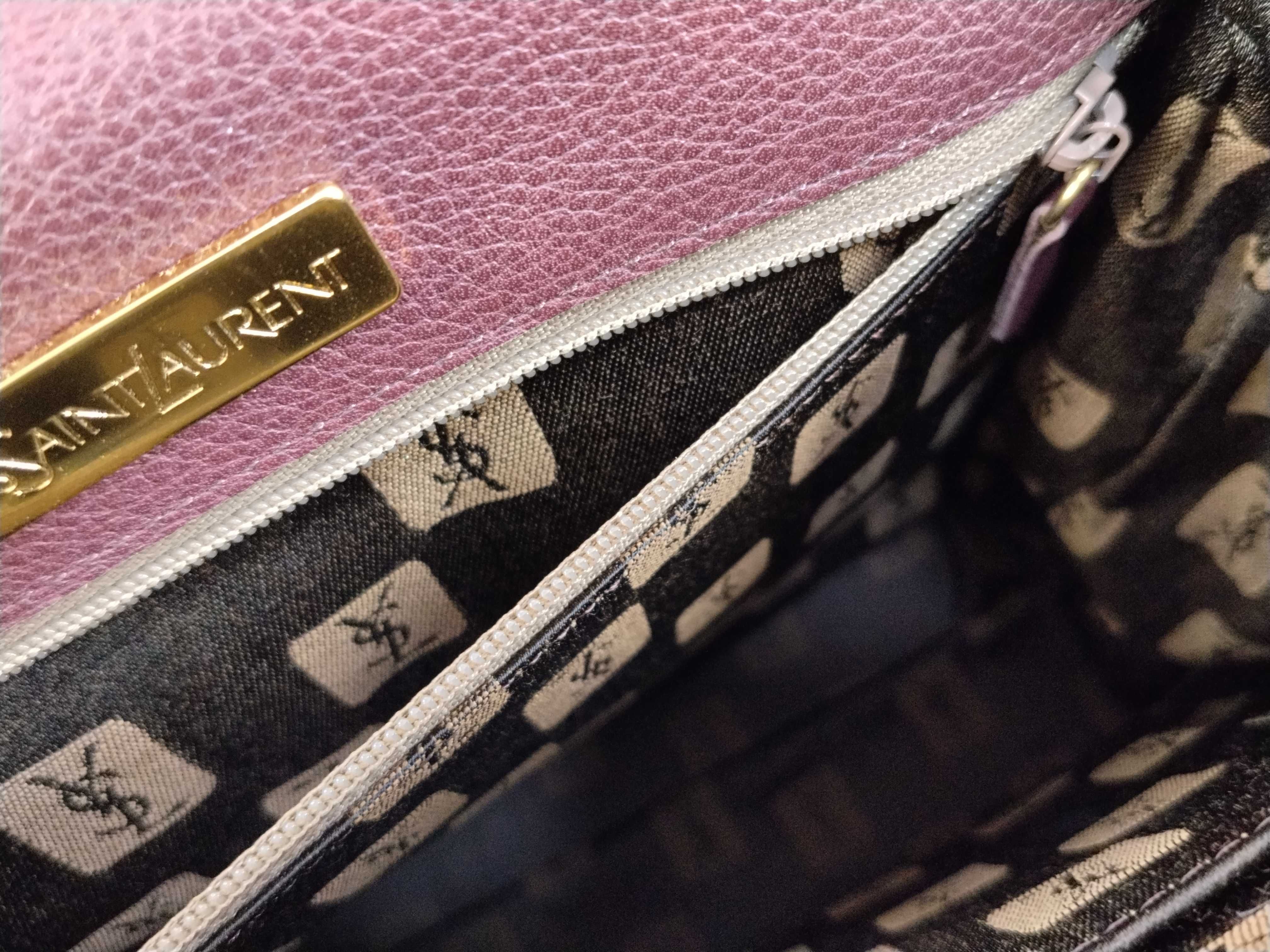 Leather Diamond Cut Handbag — view 12