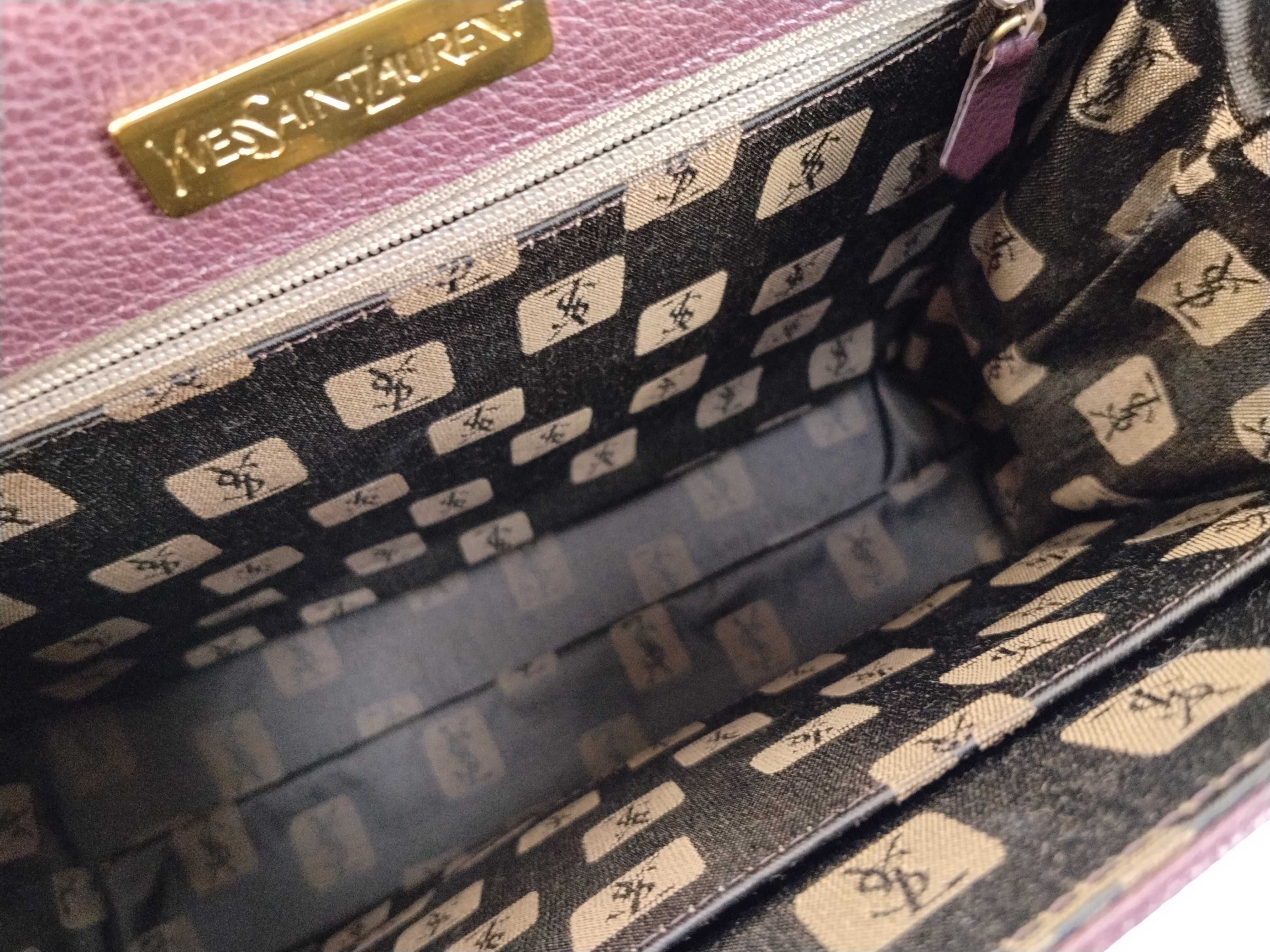 Leather Diamond Cut Handbag — view 10