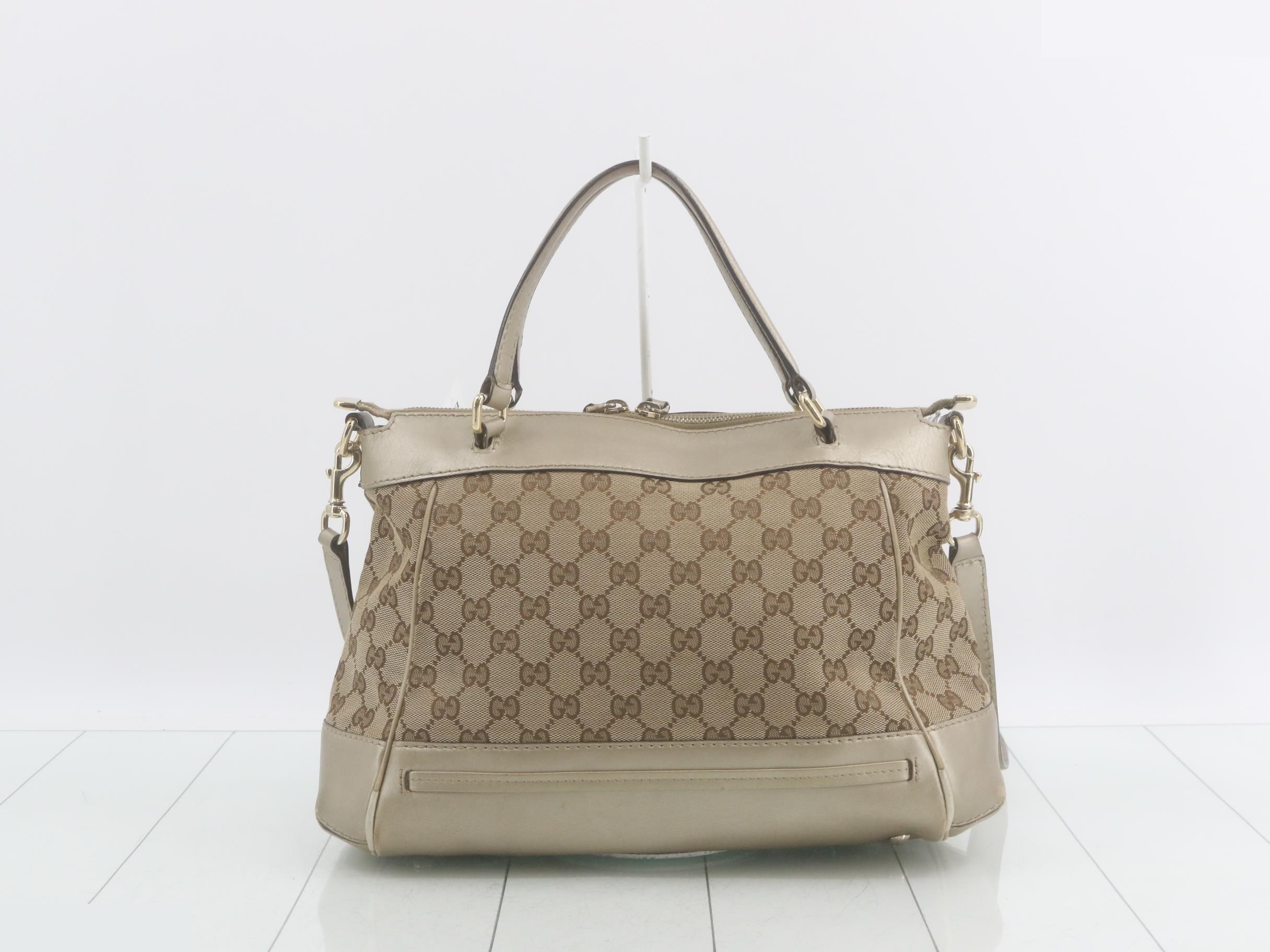 GG Canvas 2-Way Handbag — view 2